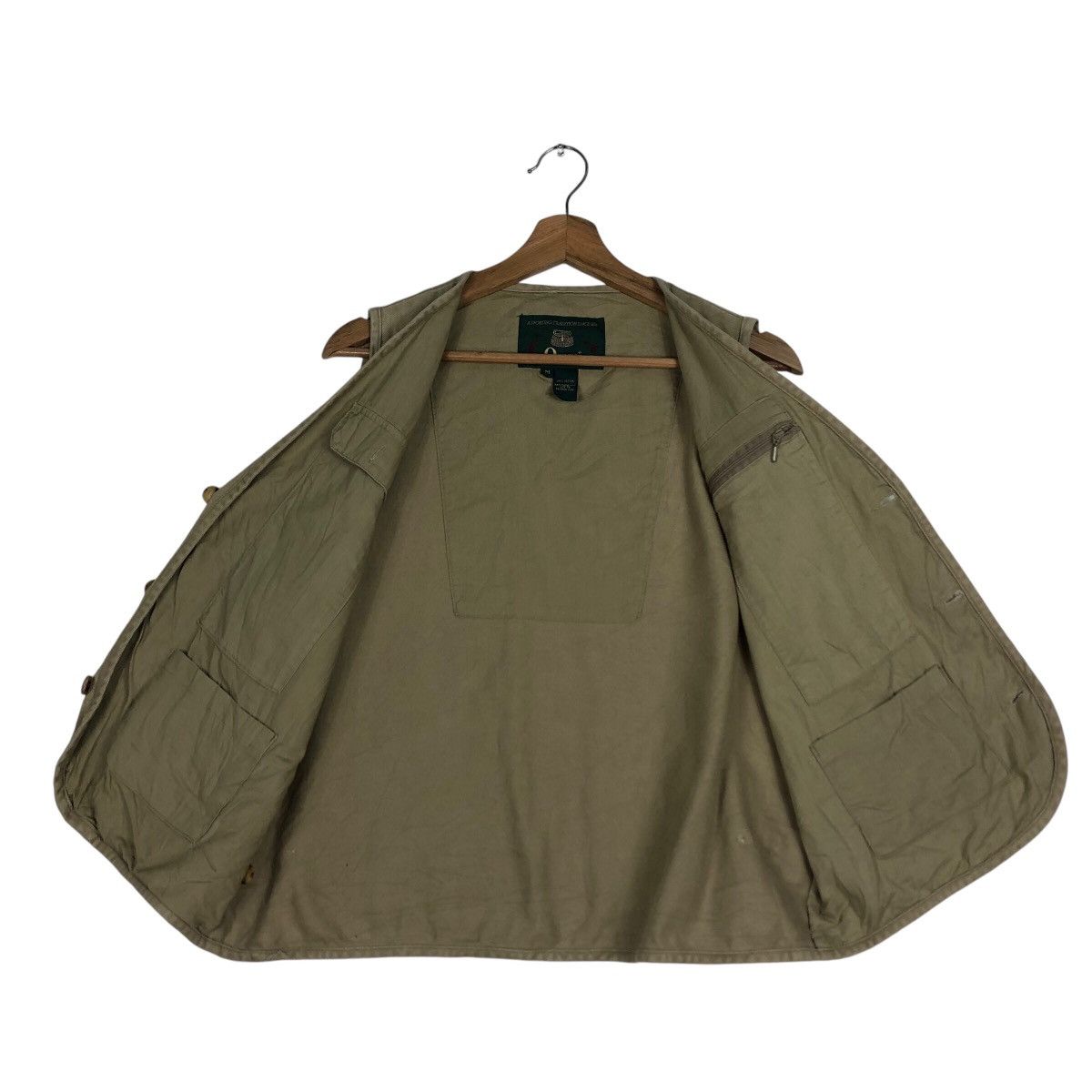 Japanese Brand 📌Vintage Utility Vest Orvis Multi Pocket Biker Wear Size US M / EU 48-50 / 2 - 14 Thumbnail