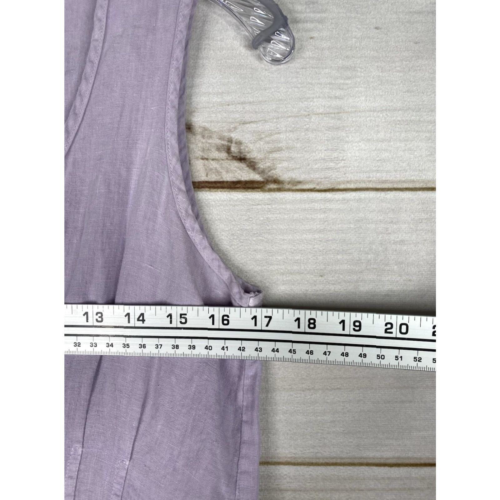 Vintage Sundance Dress Womens M Purple Sleeveless Button Back Pintuck Boho Cottagecore Maxi Linen Size M / US 6-8 / IT 42-44 - 5 Thumbnail