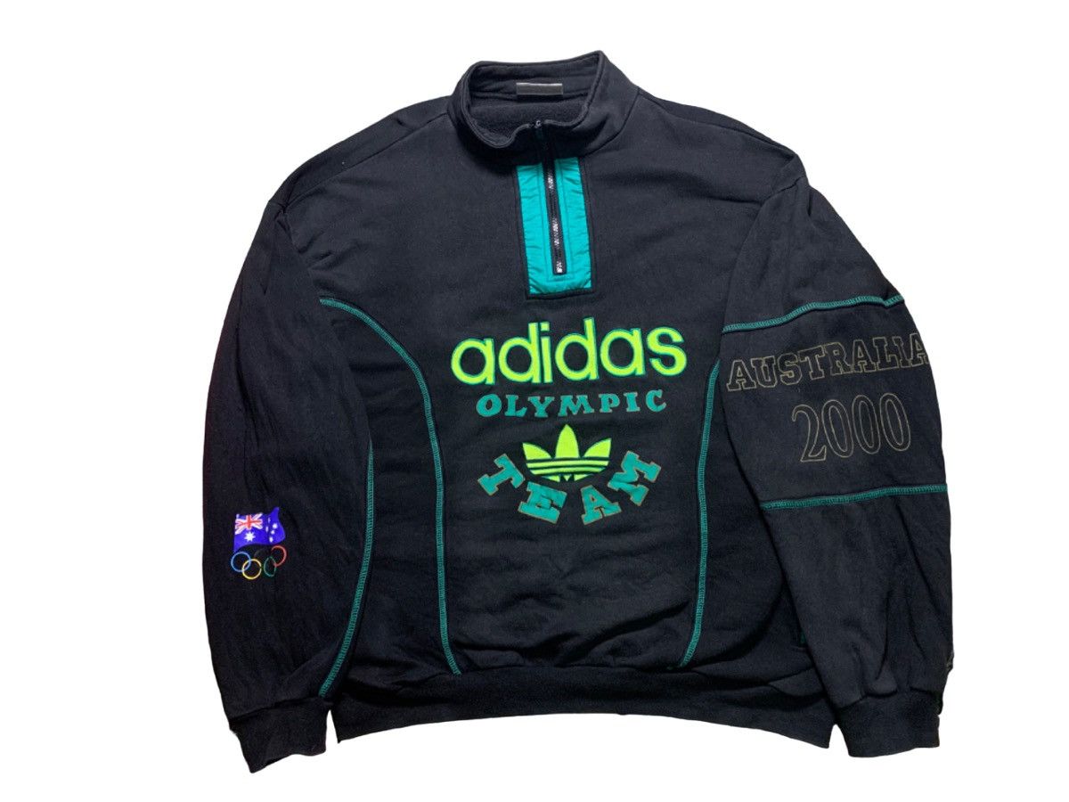 Adidas 🔥Rare🔥 2000 Adidas Sydney Olympics Australian Team Jumper Size US M / EU 48-50 / 2 - 1 Thumbnail