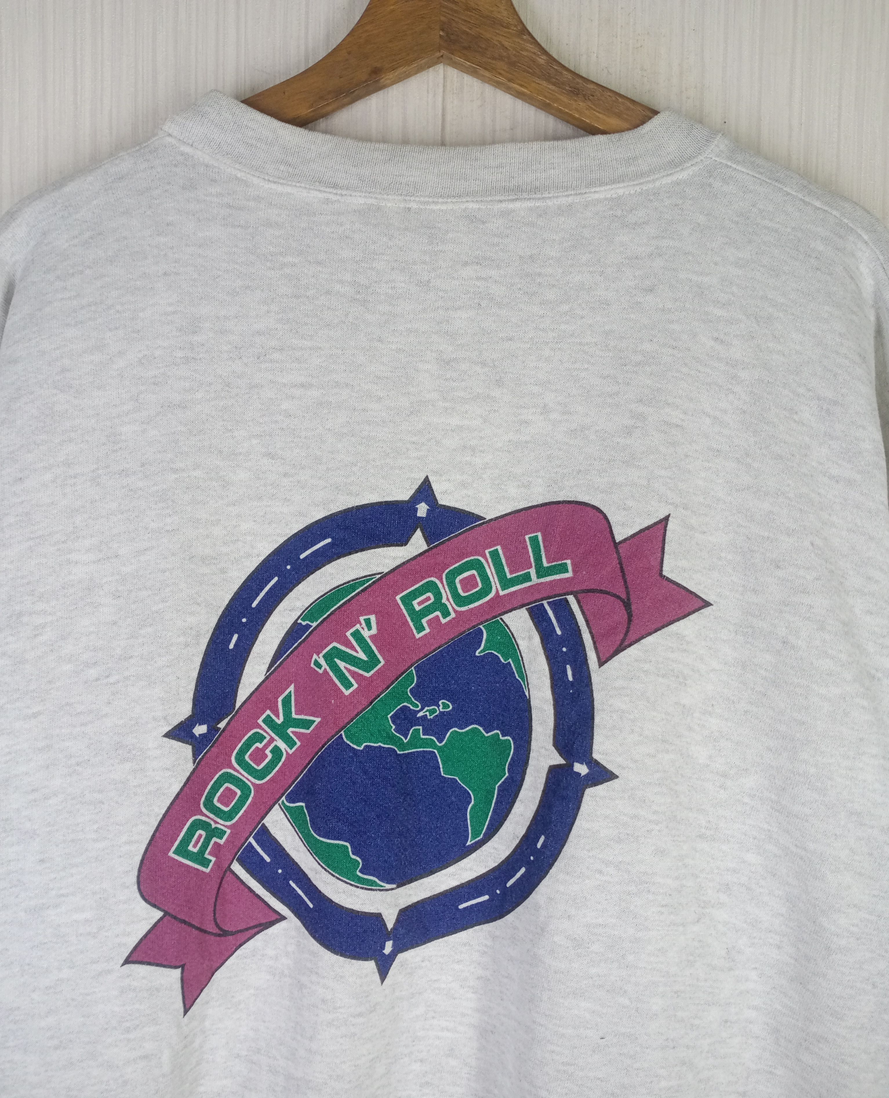 Hard Rock Cafe Rare Vintage 90s Hard Rock Cafe Chicago Sweatshirt Size US XL / EU 56 / 4 - 3 Thumbnail