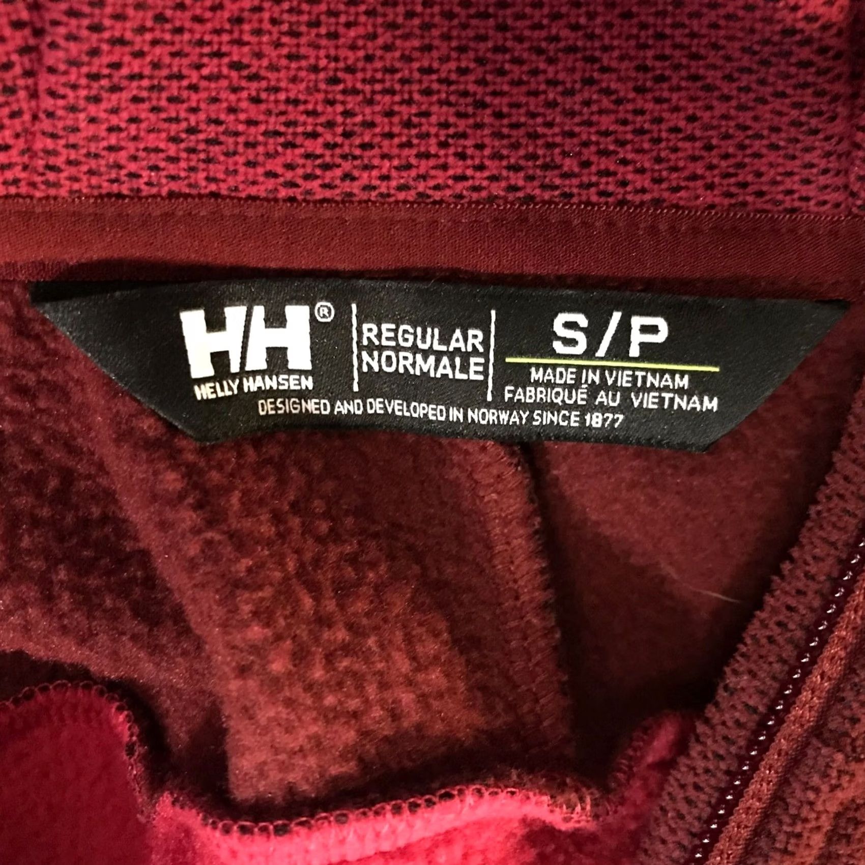 Helly Hansen Helly Hansen WOMEN'S S MAROON HOODED JACKET Long Sleeve Full Zip Coat Shirt? Size S / US 4 / IT 40 - 7 Thumbnail