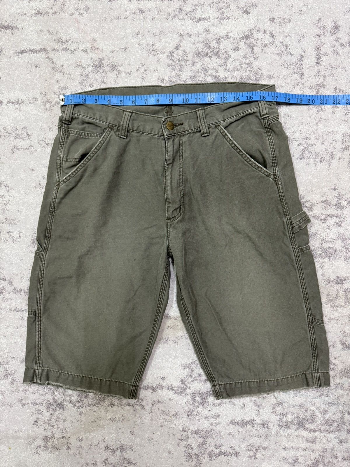 Carhartt Carhartt Carpenter Sun Faded Short Pants Size US 34 / EU 50 - 18 Thumbnail