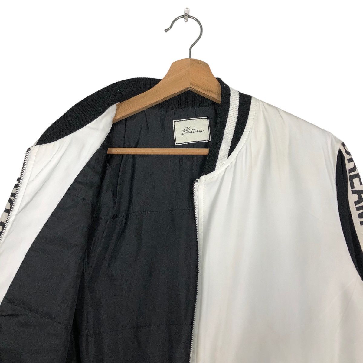 BEAUTY&YOUTH 🔥Vintage Bomber Jacket Japan Made Big Logo Streetwear Size US M / EU 48-50 / 2 - 10 Thumbnail