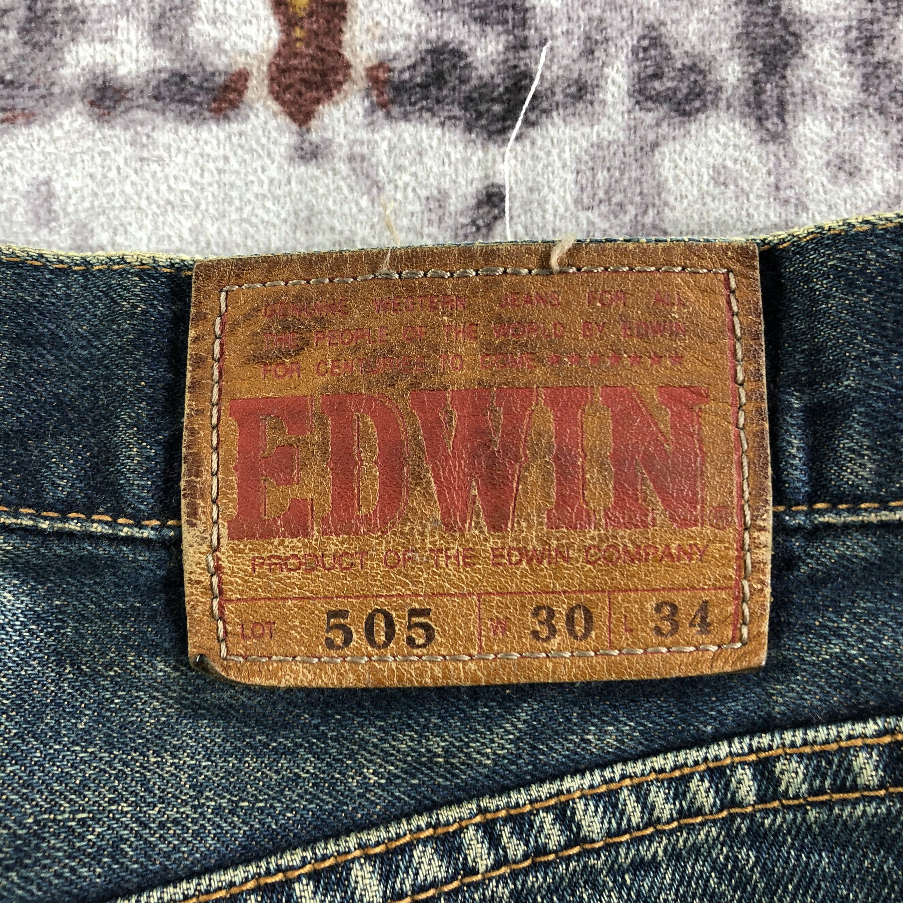 Edwin Vintage Edwin 505 Selvedge Jeans-JM3648 Size US 31 - 6 Thumbnail