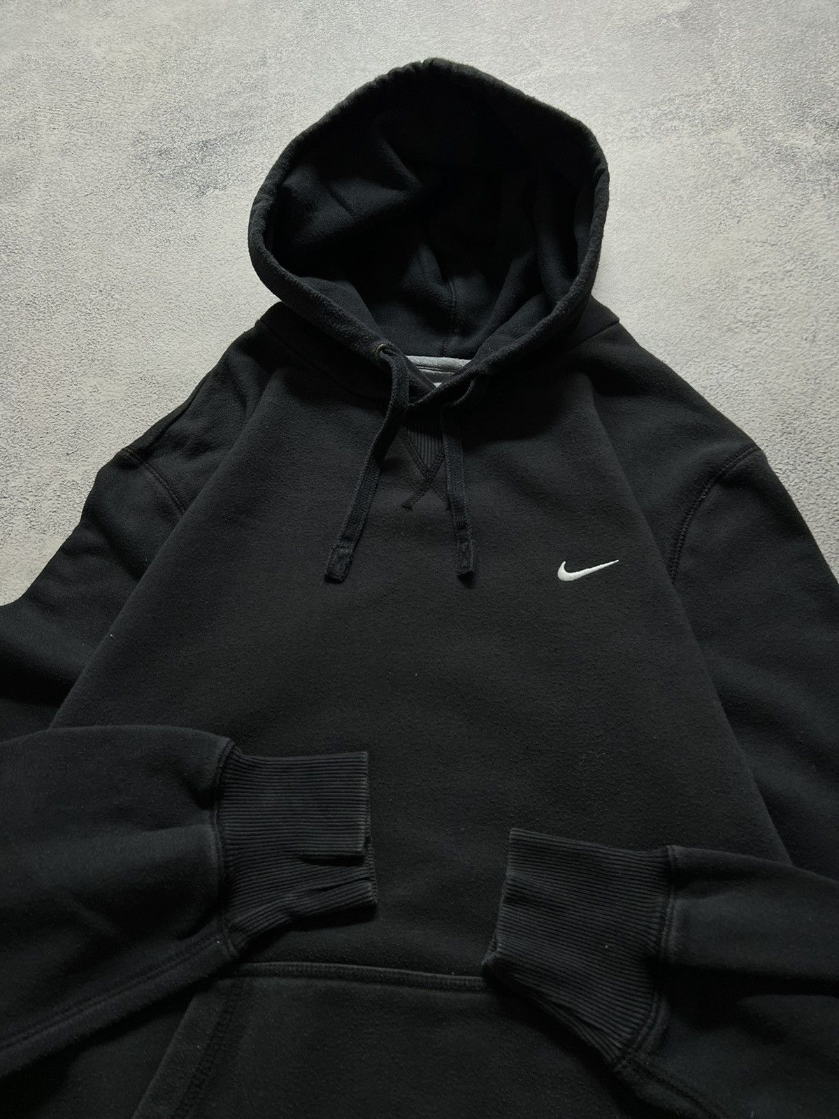 Vintage Y2k Nike 🖤 Mini Swoosh Hoodie 00’s