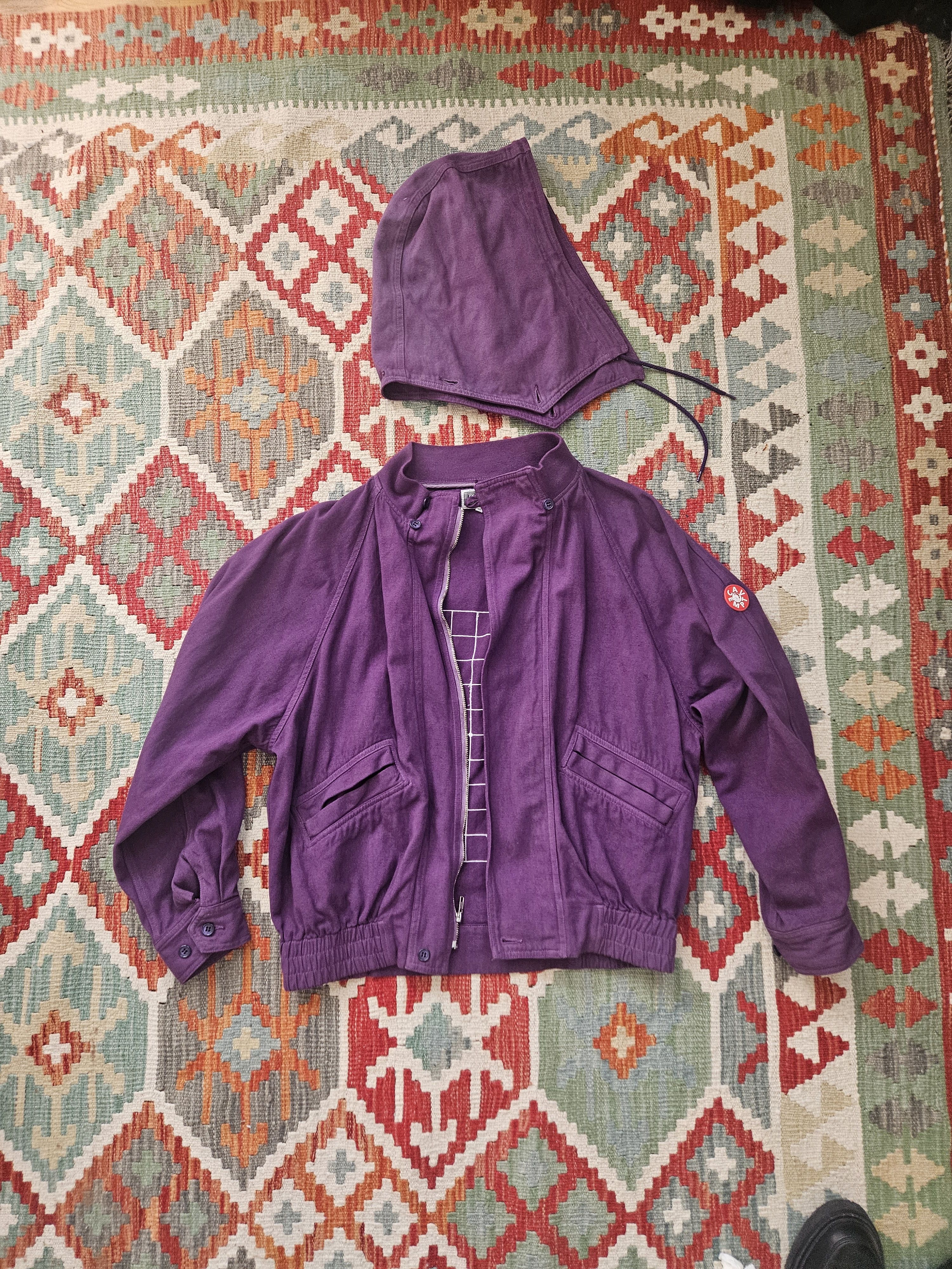Cav Empt CAV EMPT Patched Zip Hood Jacket | Grailed