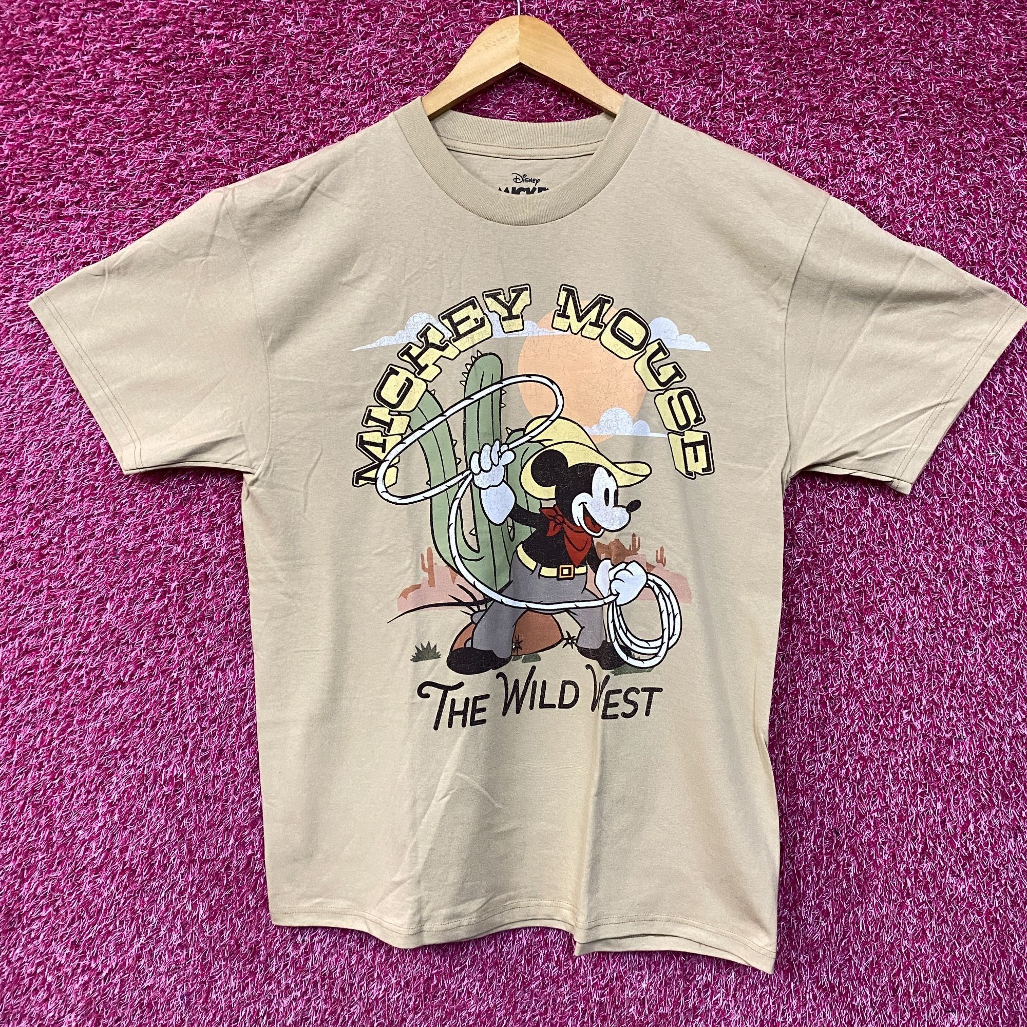 Disney Disney Mickey Mouse The Wild West Cartoon Poster T-Shirt Lar Size US L / EU 52-54 / 3 - 1 Thumbnail