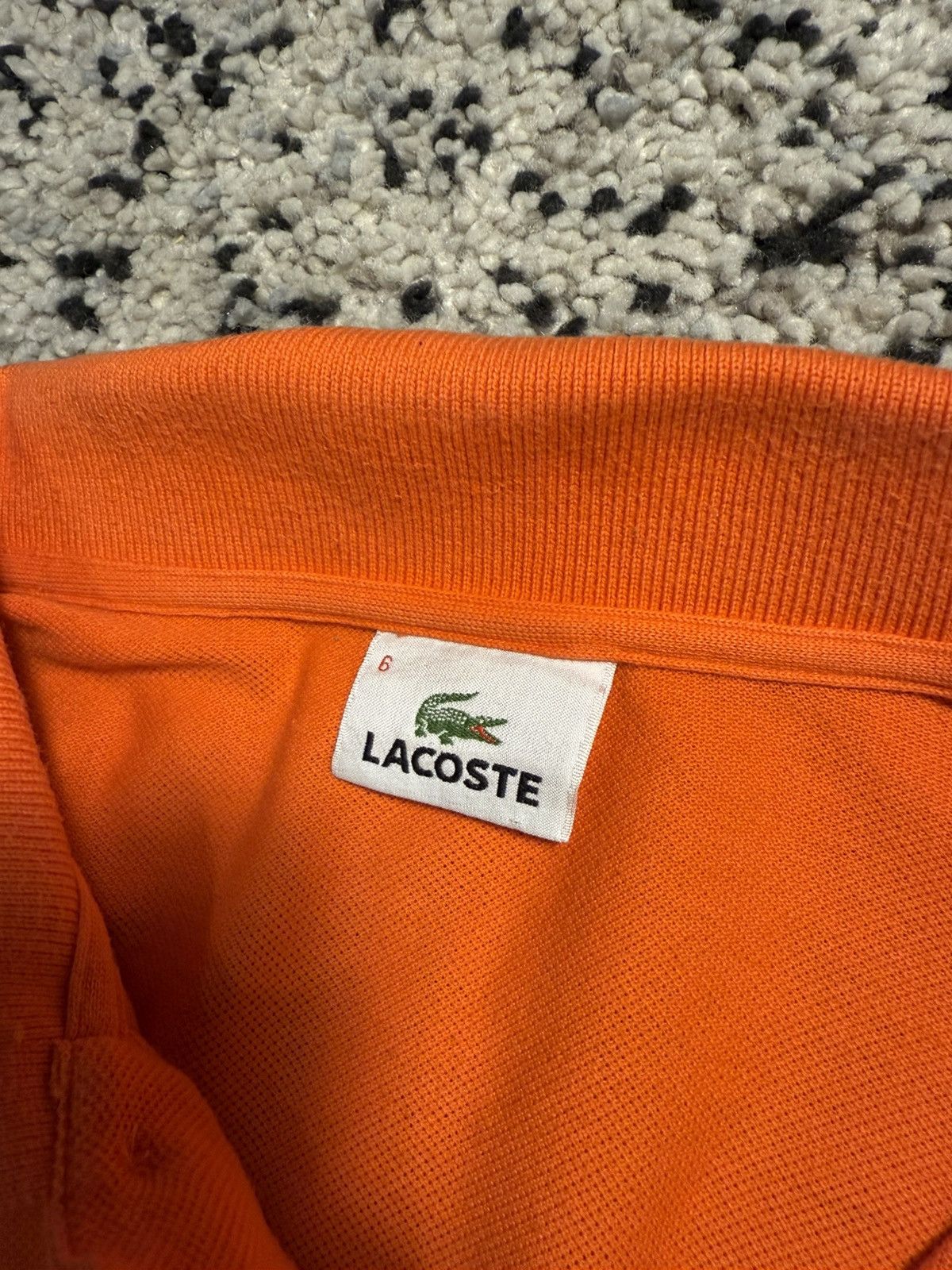 Lacoste Vintage Lacoste Polo T-Shirt Size US L / EU 52-54 / 3 - 3 Thumbnail