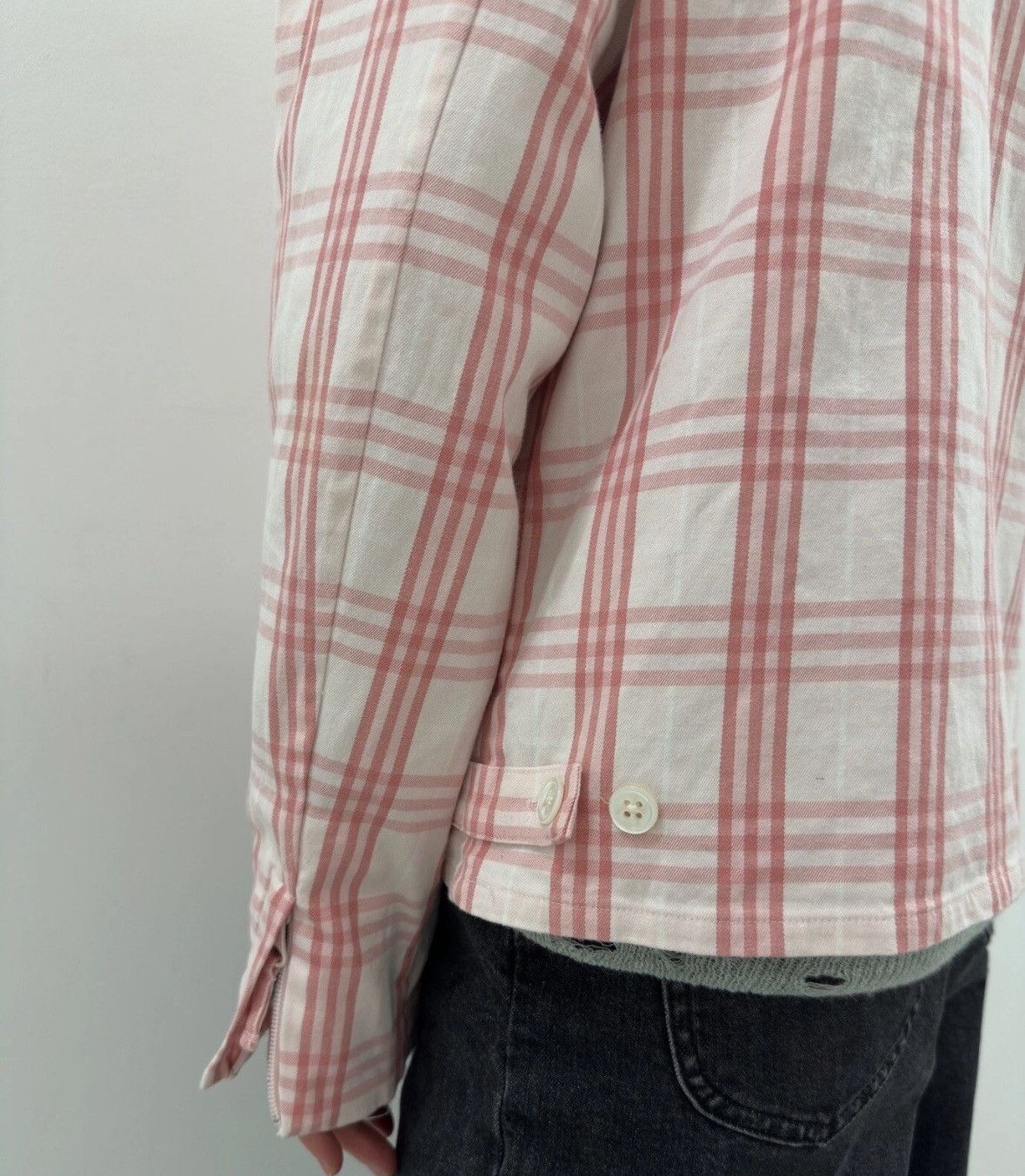 Burberry Vintage Burberry Golf Nova Check Cotton Jacket Pink Zip Size M / US 6-8 / IT 42-44 - 11 Thumbnail
