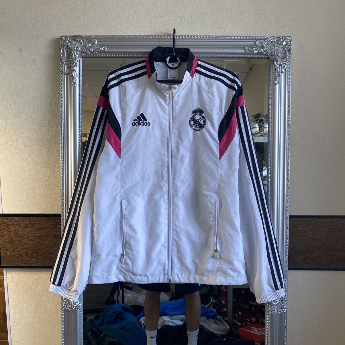 Adidas Adidas Real Madrid Track Jacket Size US S / EU 44-46 / 1 - 1 Thumbnail