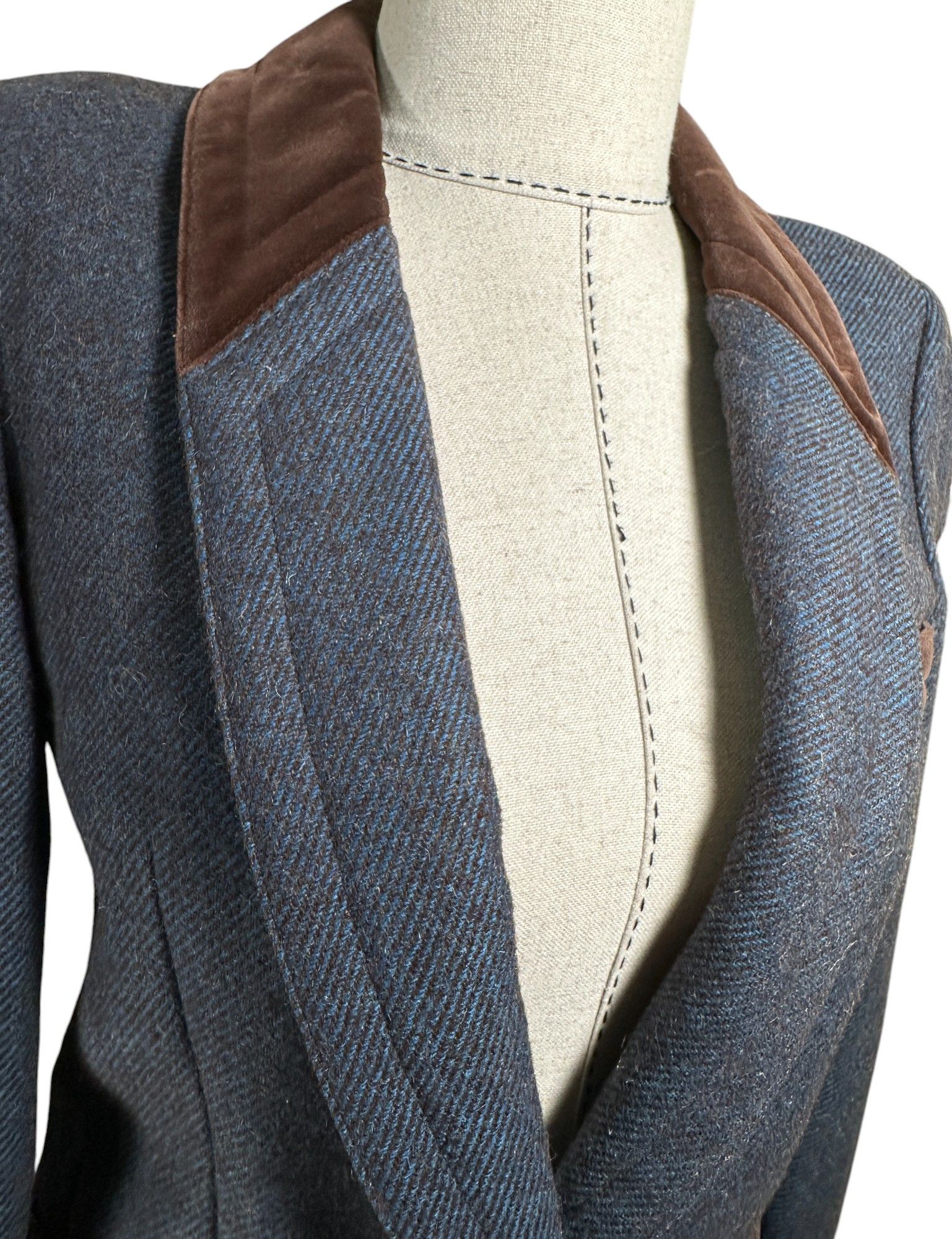 Escada Wool blazer in blue Size XS / US 0-2 / IT 36-38 - 3 Thumbnail