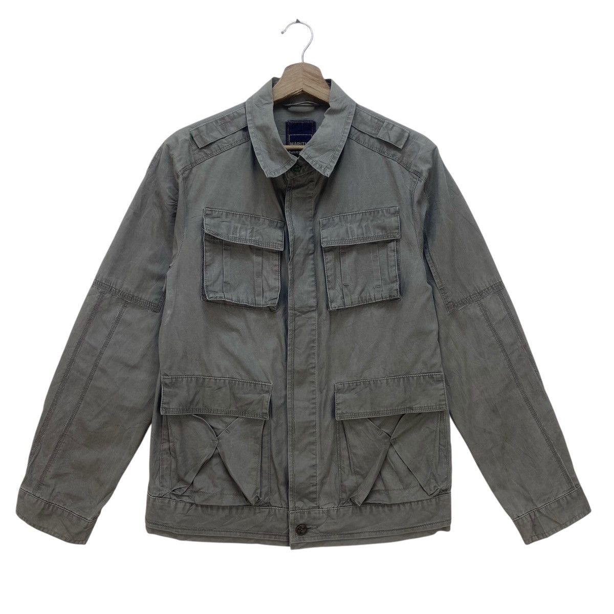 Marithe + Francois Girbaud Vtg Marithe Francois Girbaud Tactical Survival Field Jacket Size US S / EU 44-46 / 1 - 2 Thumbnail
