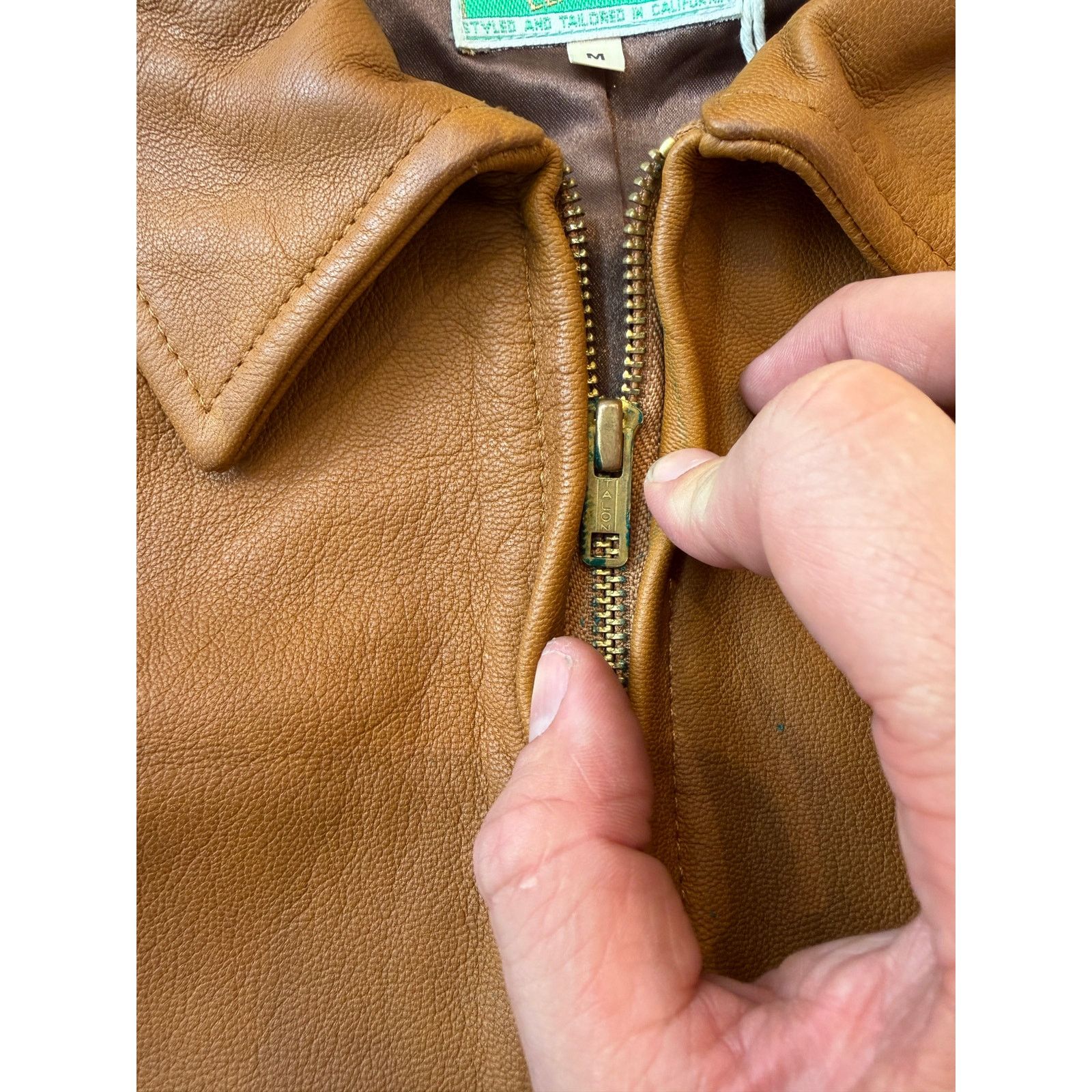 Levi's Vintage Clothing LVC Levi Vintage Clothing 1940's Leather Jacket Size US M / EU 48-50 / 2 - 9 Thumbnail