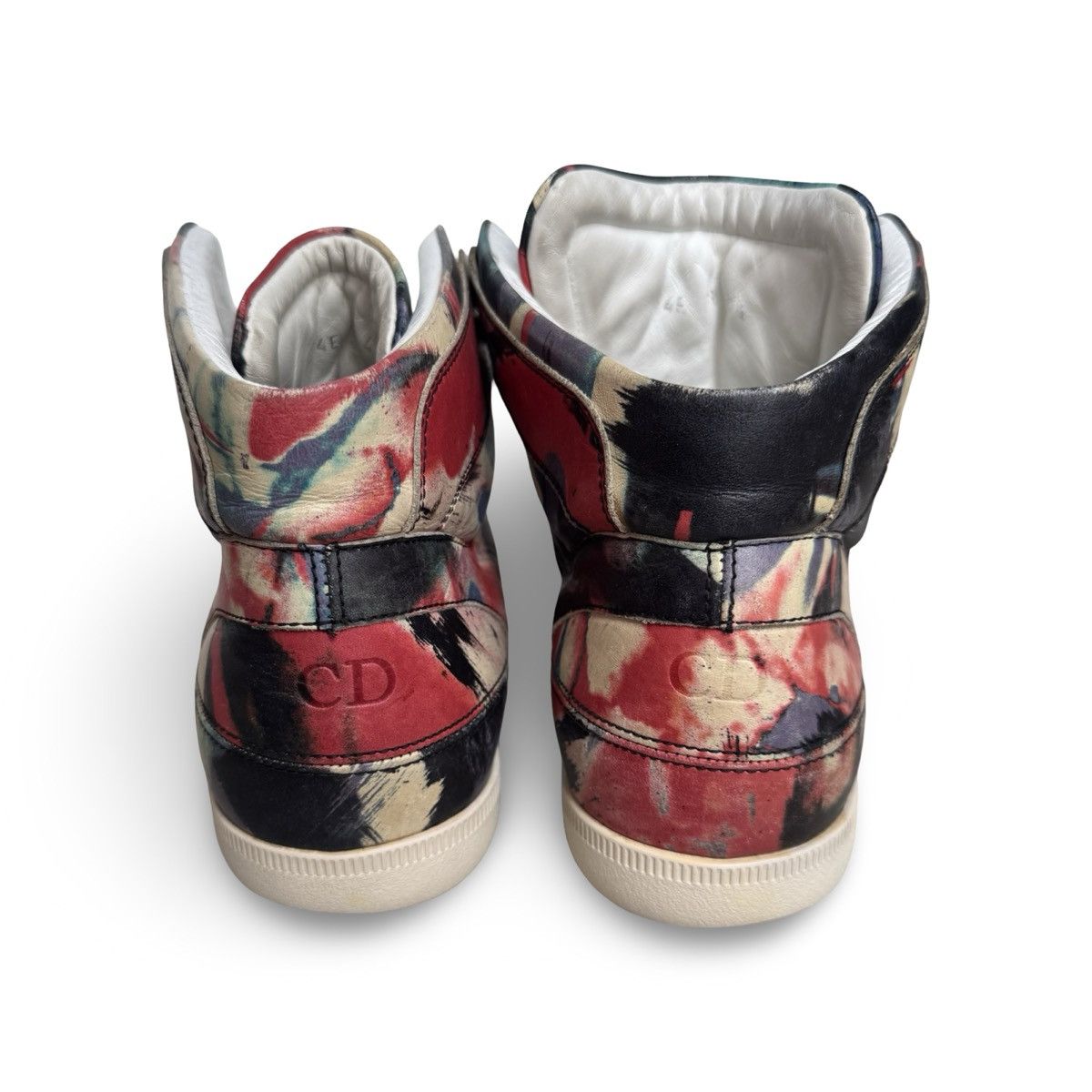 Dior dior homme ss14 geomtric multicolour hightops Size US 7.5 / EU 40-41 - 4 Thumbnail