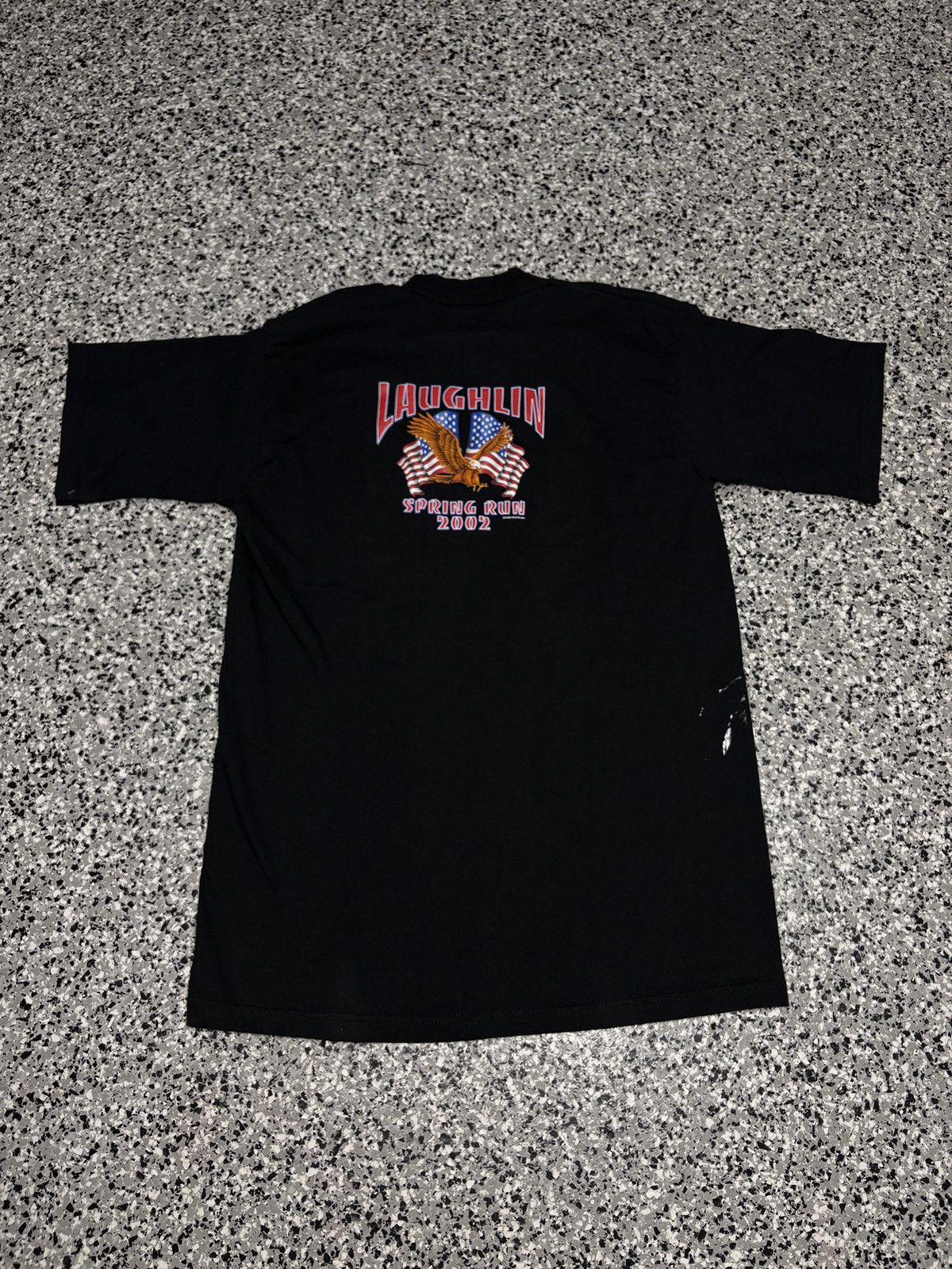 Harley Davidson Vintage 2002 “Laughlin Spring Run” Eagle T-Shirt Size M 0776 Size US M / EU 48-50 / 2 - 1 Thumbnail