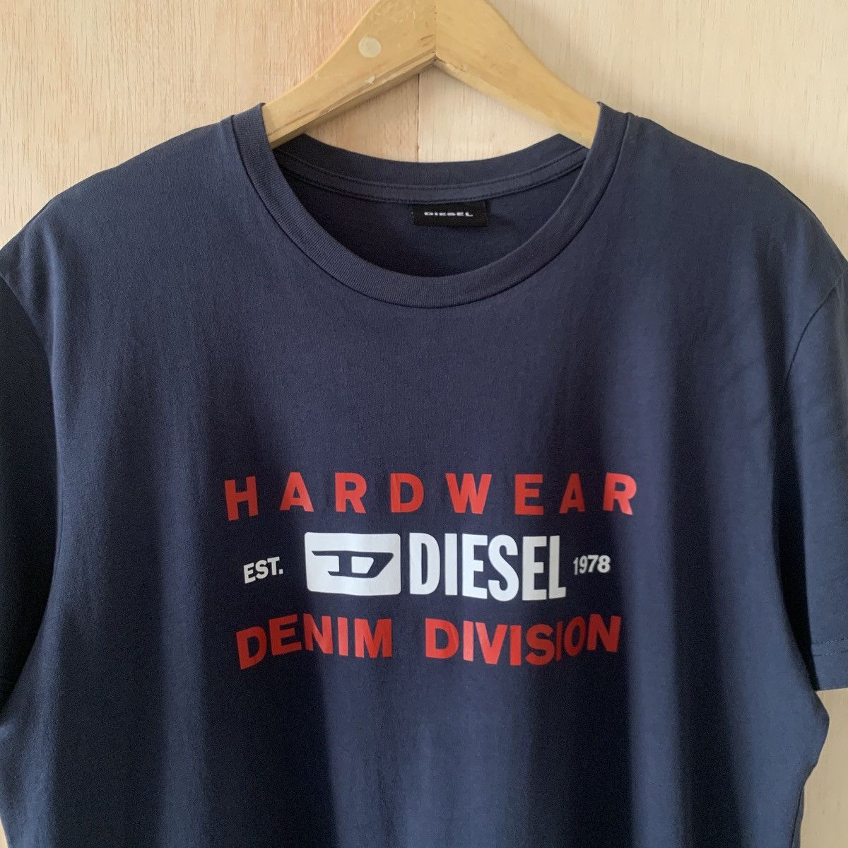 Diesel Diesel Hardwear Denim Division Tee Size US L / EU 52-54 / 3 - 2 Thumbnail