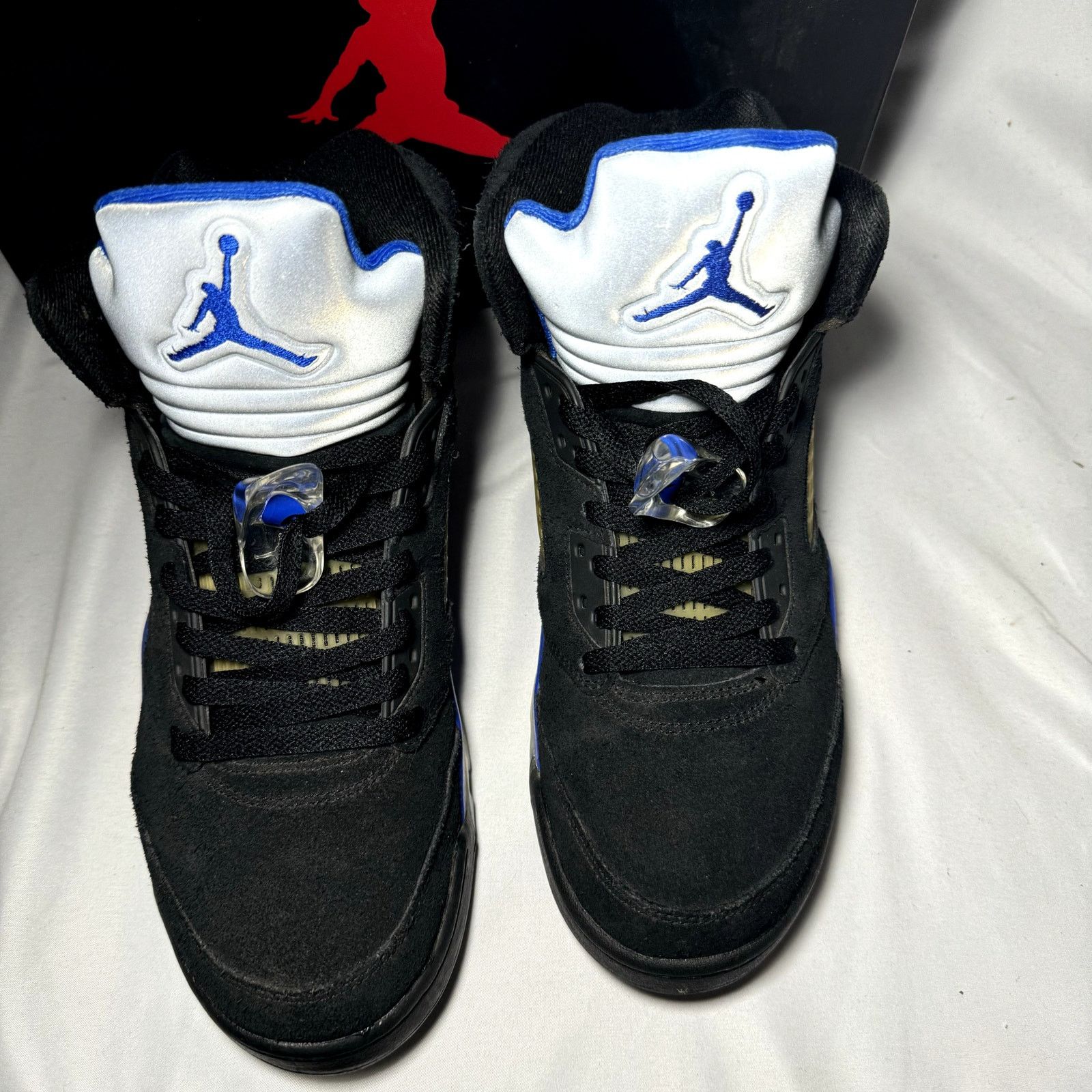 Jordan Brand × Nike Size 10 - Nike Air Jordan 5 Retro Racer Blue Men's Shoes Size US 10 / EU 43 - 4 Thumbnail