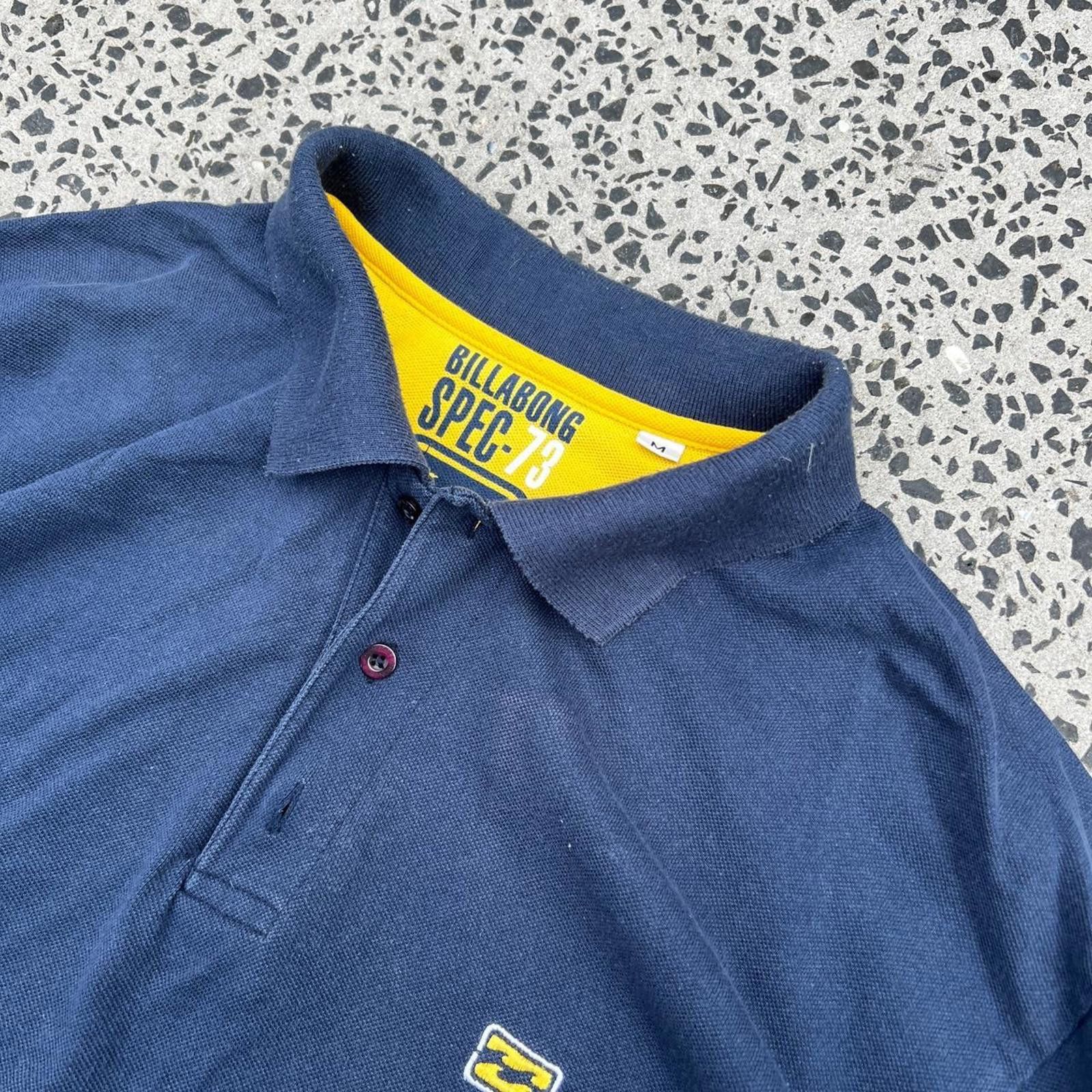 Billabong Billabong Men's Navy and Blue Polo-shirt Size US M / EU 48-50 / 2 - 3 Thumbnail