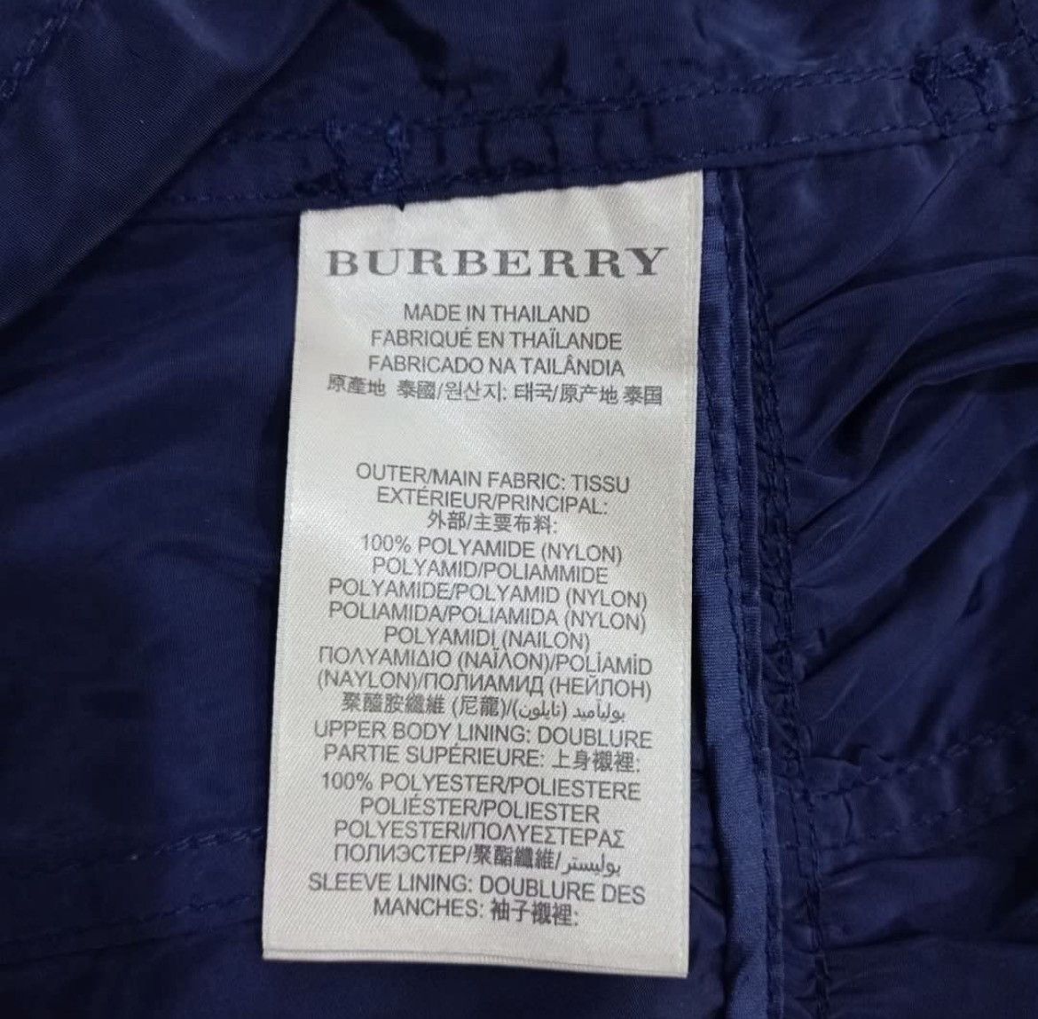 Burberry × Designer Burberry Brit Trench Jacket Windbreaker Size US M / EU 48-50 / 2 - 5 Thumbnail