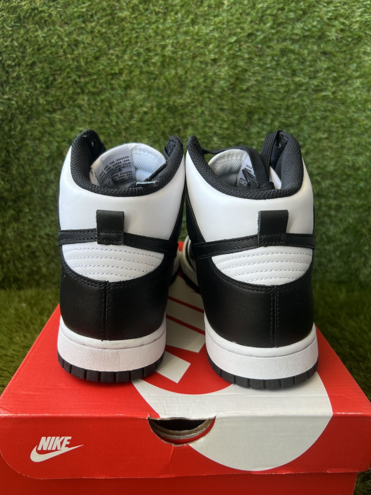 Nike Nike Dunk High Black White Panda Size US 11.5 / EU 44-45 - 8 Thumbnail