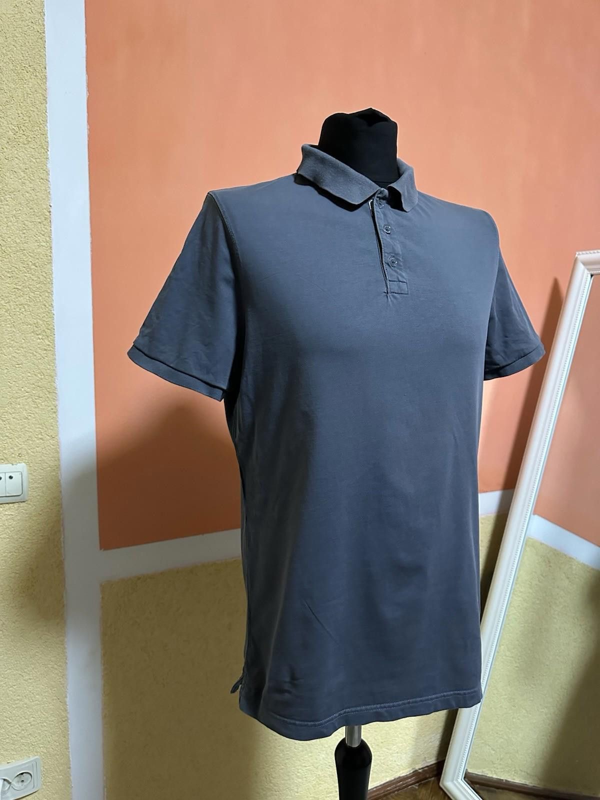 Burberry Burberry Brit Mens Navy Blue Short Sleeve Polo Shirt Sz XL Size US XL / EU 56 / 4 - 2 Thumbnail