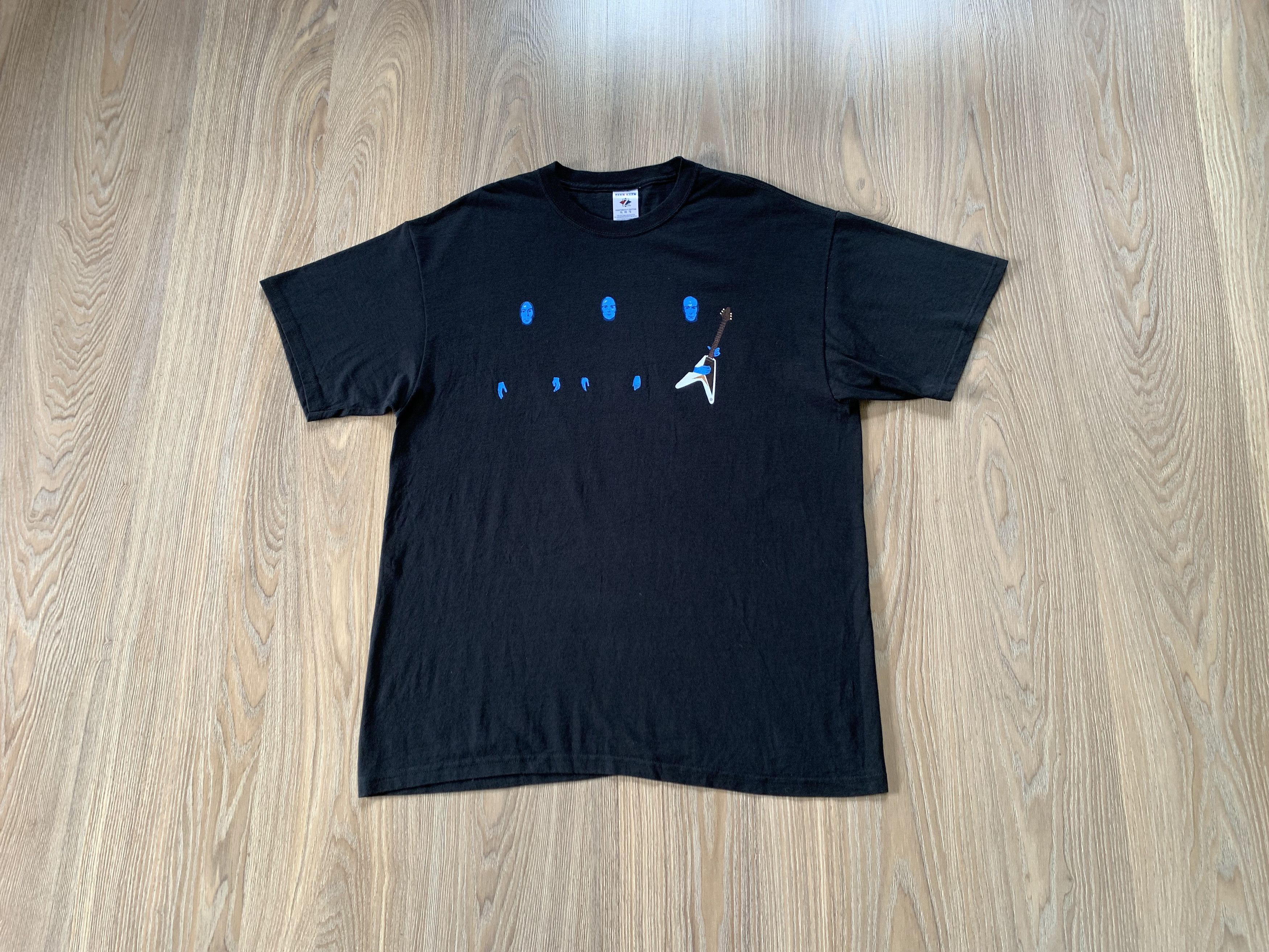 Band Tees × Jerzees × Vintage Blue Man Group Megastar World Tour T Shirt Size US XL / EU 56 / 4 - 9 Thumbnail