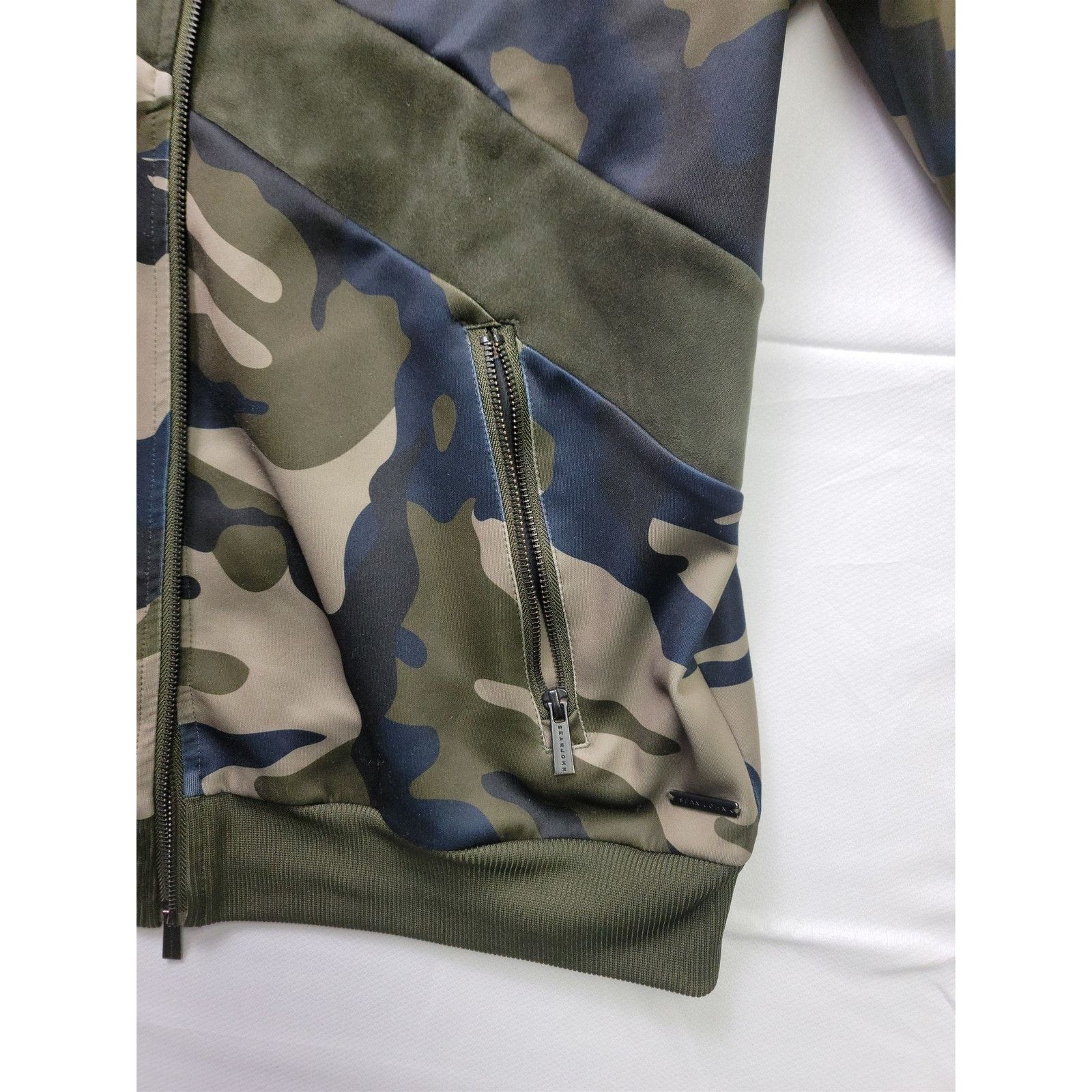 Sean John Sean John Camo Track Suit Coat Zippered Jacket Large Size US L / EU 52-54 / 3 - 3 Thumbnail