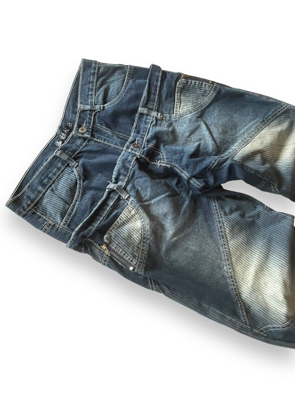 If Six Was Nine × Junya Watanabe Dolce & Gabanna Junyawatanabe Style Double Waist Baggy Jeans Size US 30 / EU 46 - 9 Thumbnail