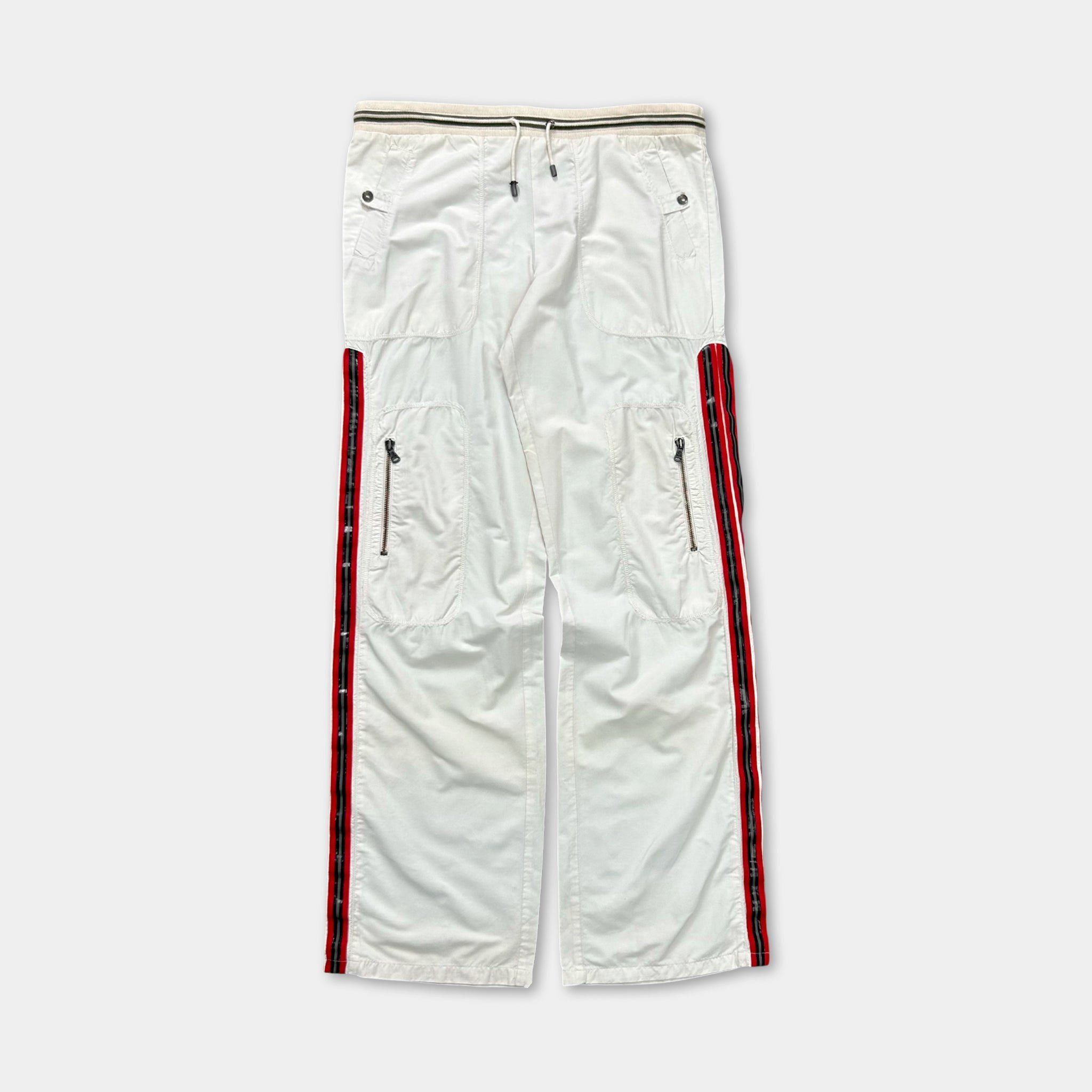 Dolce & Gabbana Dolce & Gabbana Track Pants White Nylon Size US 36 / EU 52 - 1 Thumbnail