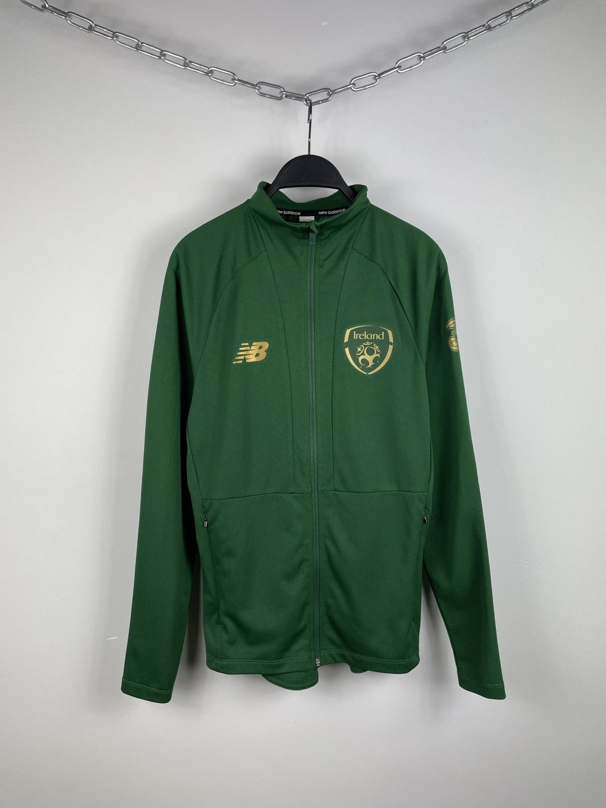 New Balance New Balance Ireland Training Zip Long Sleeve Size US S / EU 44-46 / 1 - 1 Thumbnail