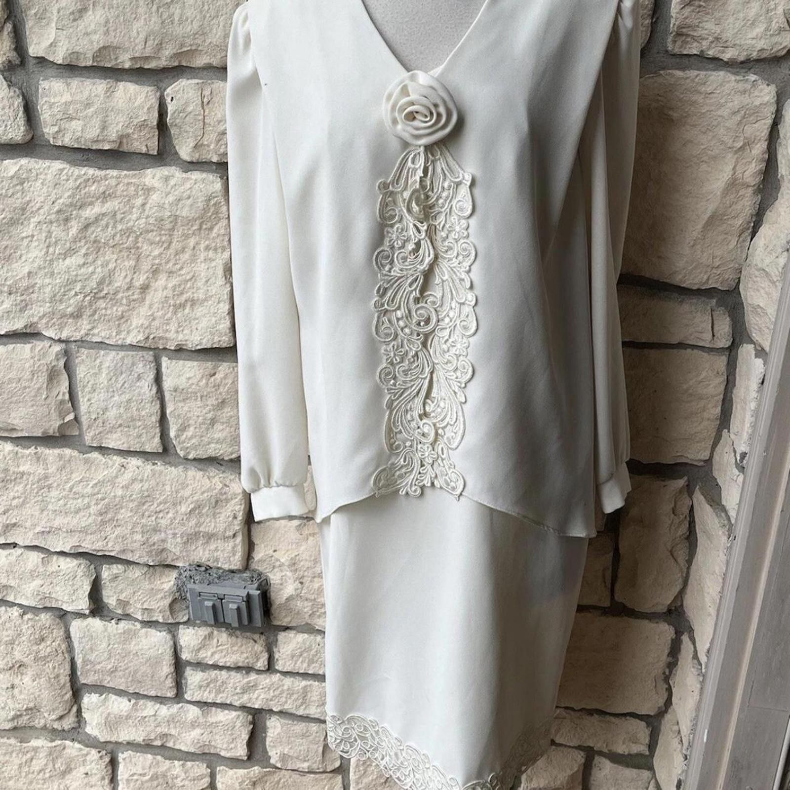 Other Jo Hanna York Polyester Dress Size 8 Mod Shift Size M / US 6-8 / IT 42-44 - 2 Thumbnail