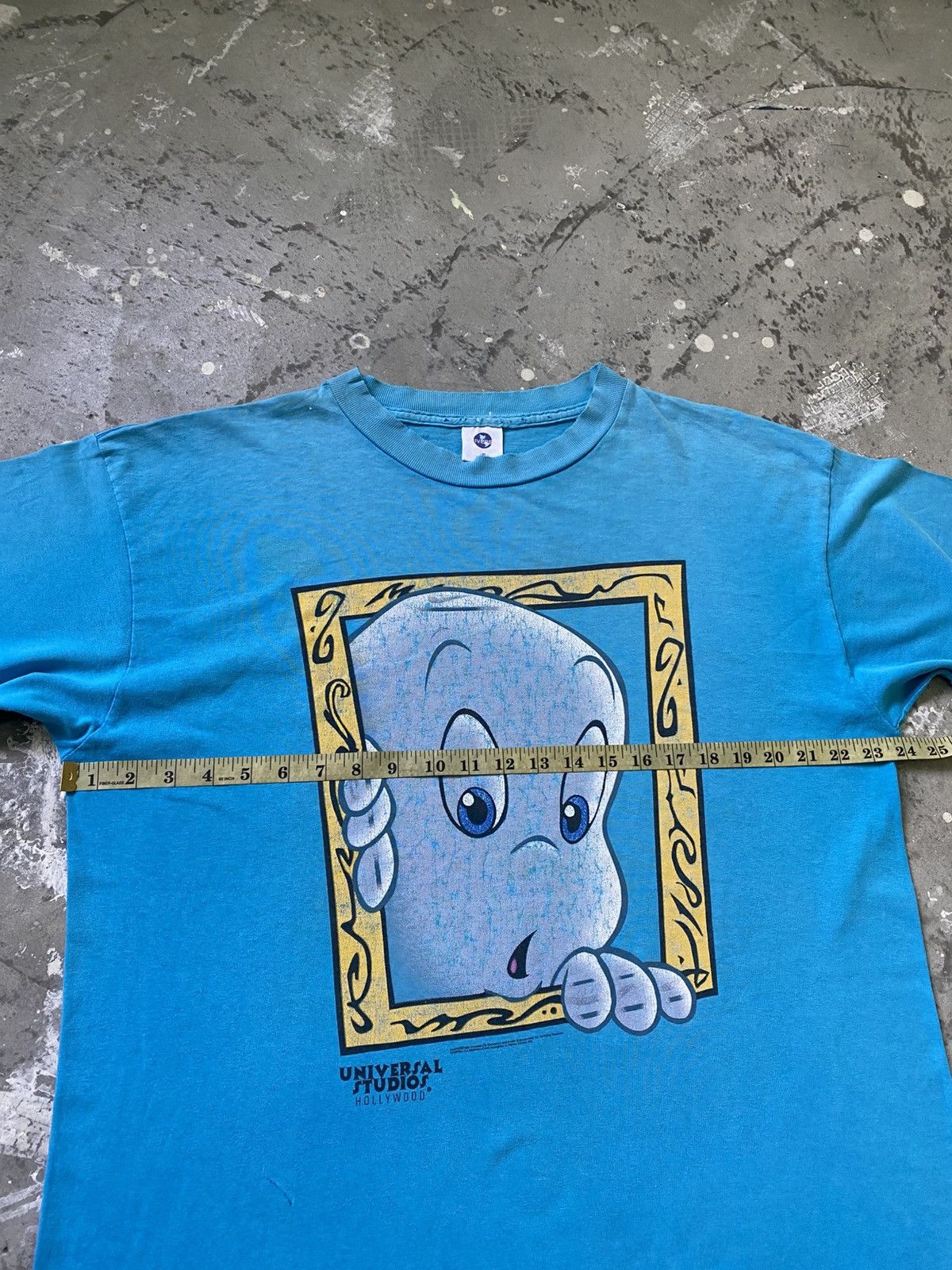 Universal Studios Vintage 80s Casper Movie by Universal Studios Distressed Tee Size US XL / EU 56 / 4 - 17 Thumbnail