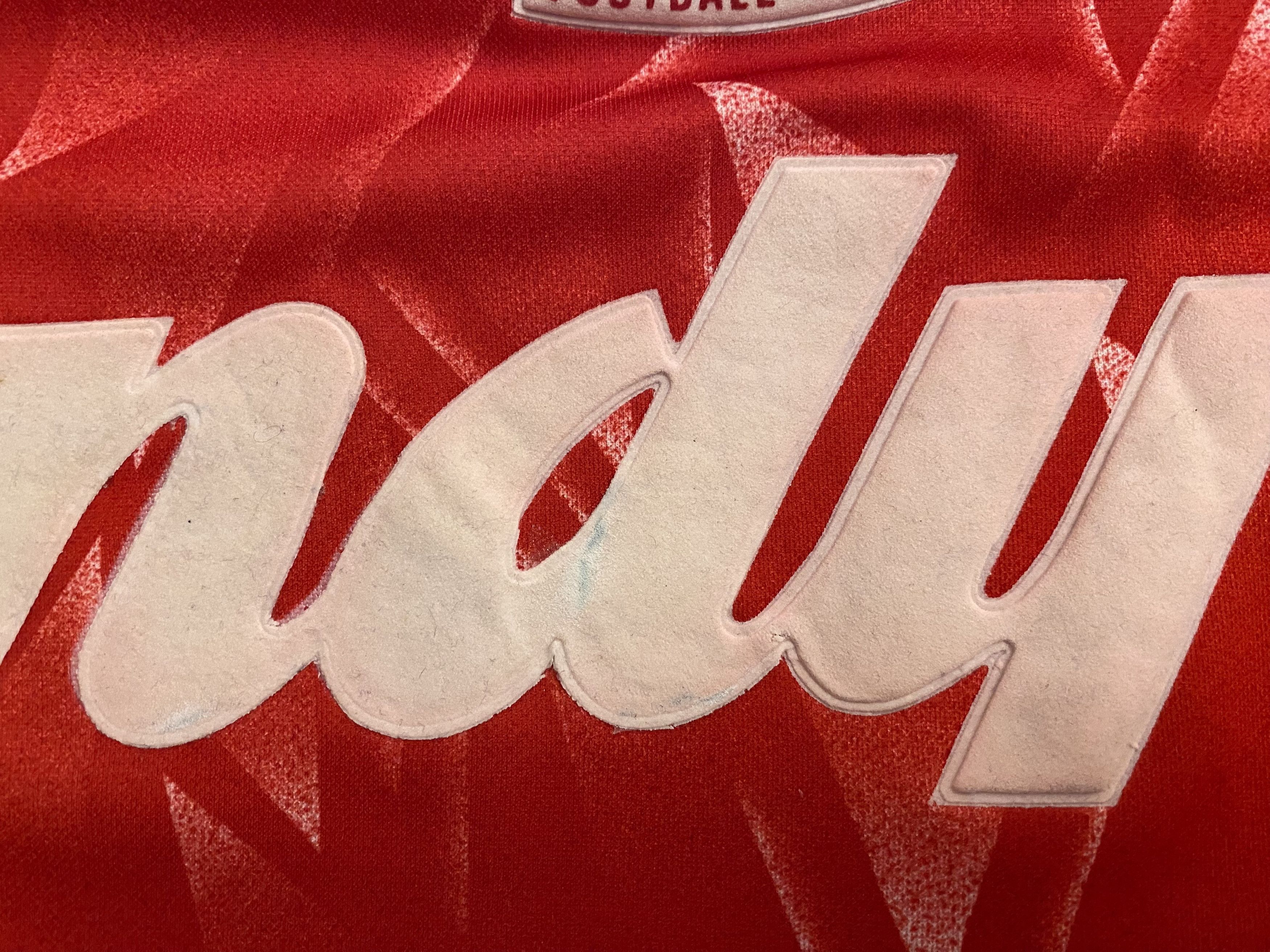 Adidas Liverpool Home 38/40" Shirt 1989 / 1991 Adidas Candy Size US M / EU 48-50 / 2 - 12 Thumbnail