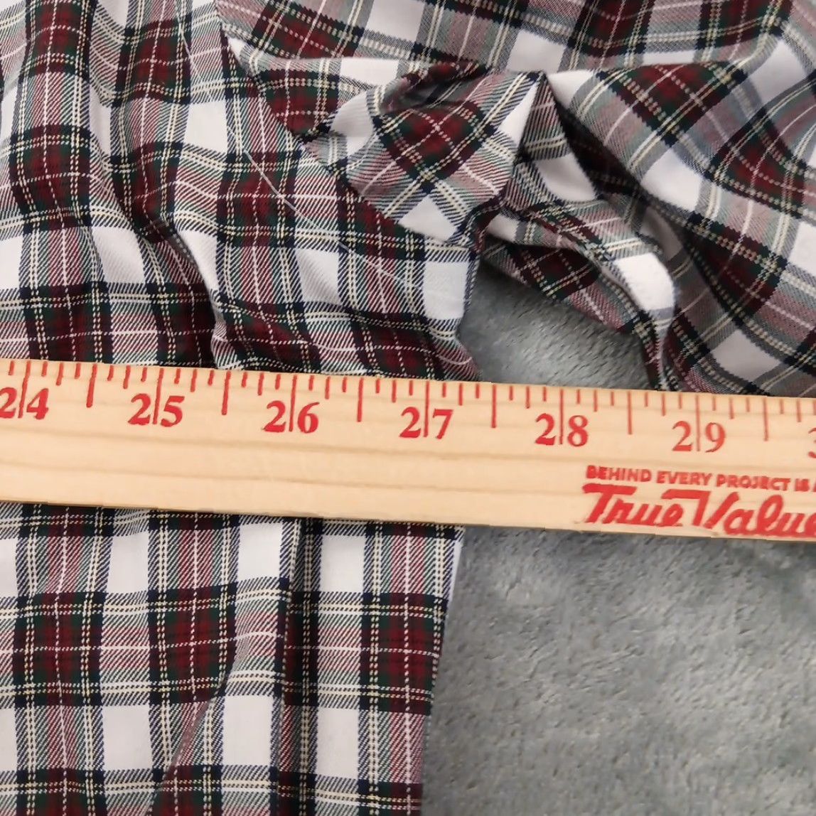 Brooks Brothers Brooks Brothers Shirt Mens XL Red Plaid Oversized Long Sleeve Button Down Cotton Size US XL / EU 56 / 4 - 7 Thumbnail
