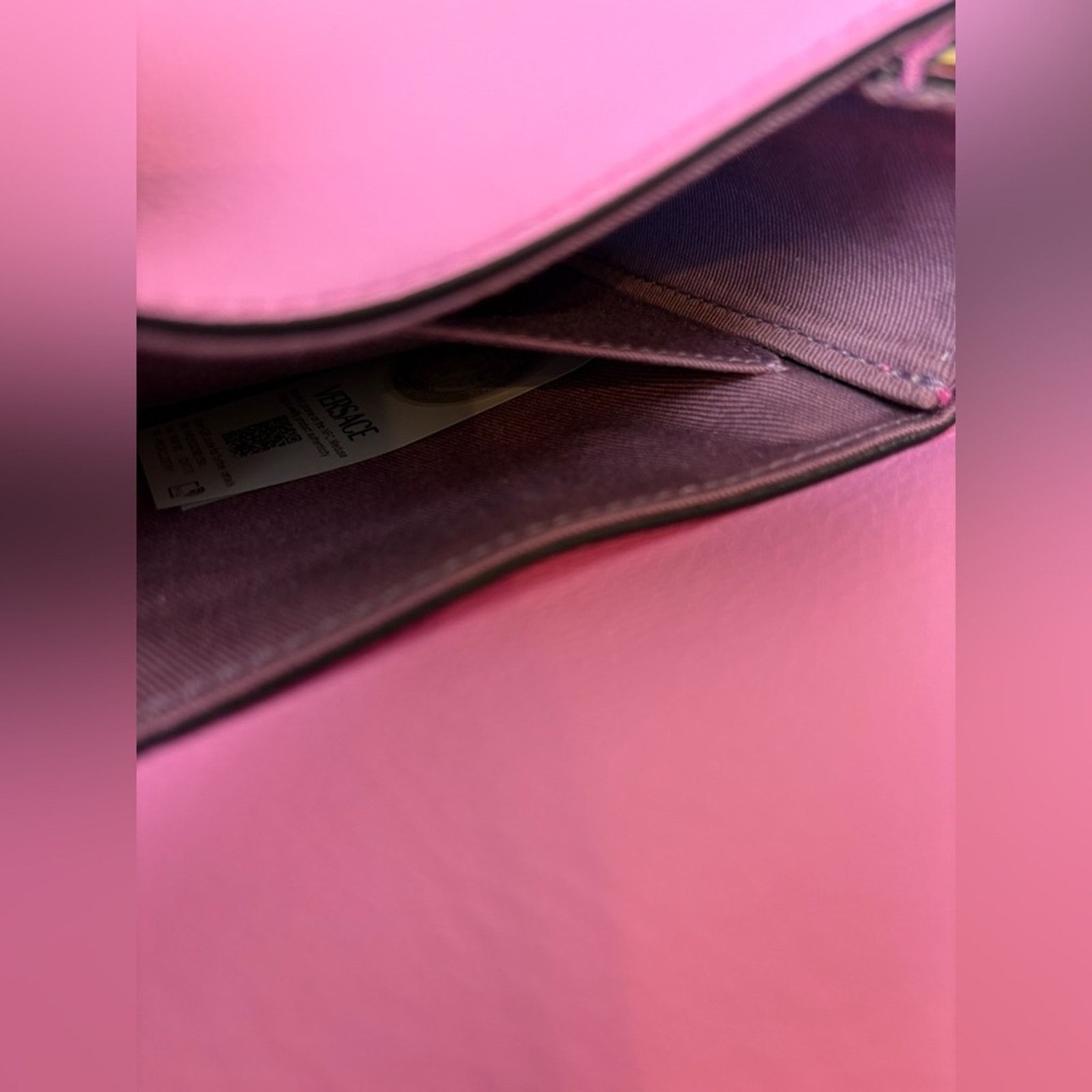 Versace Versace Pink la Medusa Crossbody Bag with Gold Hardware NWT Size ONE SIZE - 10 Thumbnail