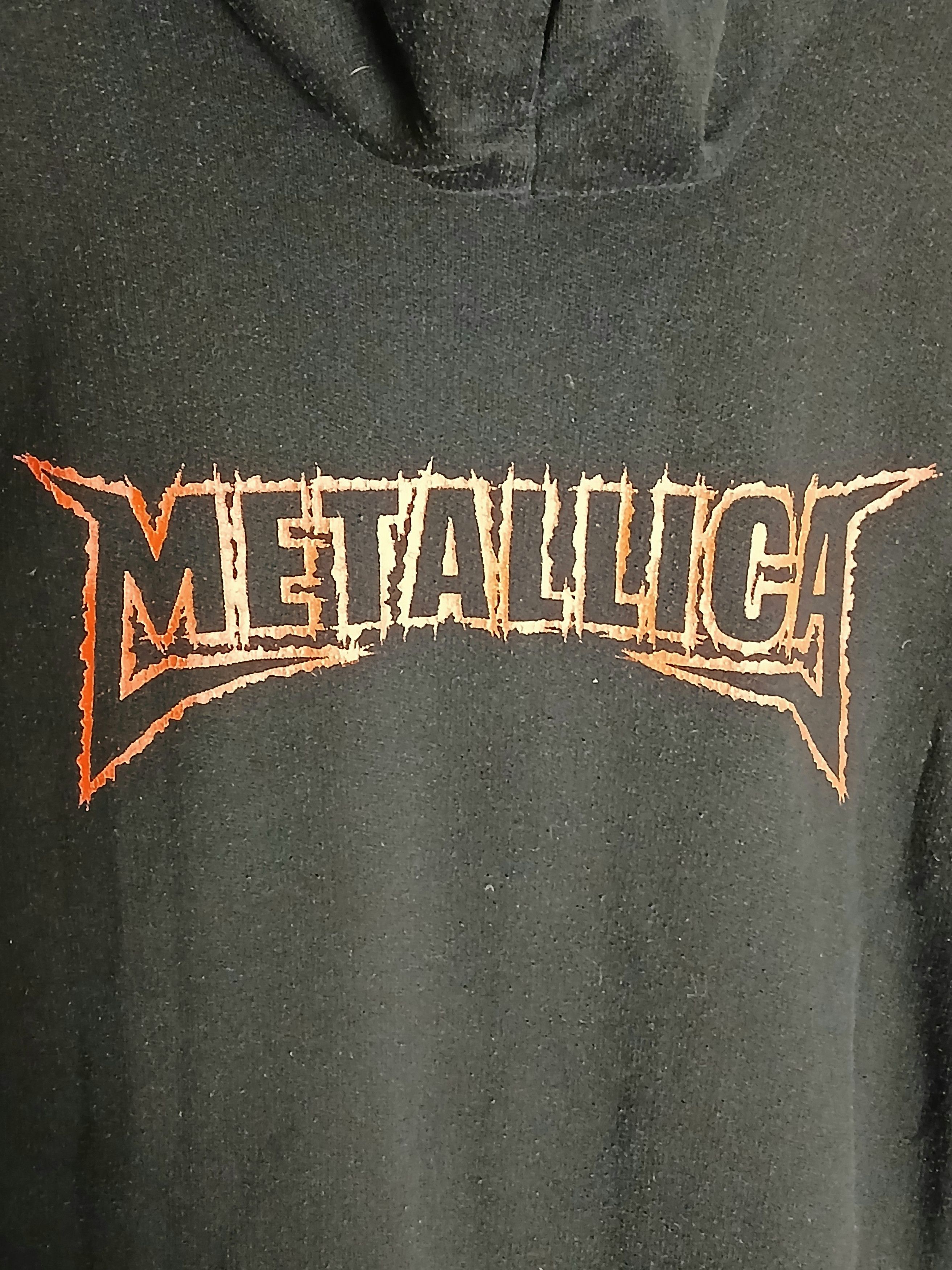 Band Tees × Metallica × Vintage Vintage 2002 Metallica And Justice For All Hoodie Size US XL / EU 56 / 4 - 4 Thumbnail