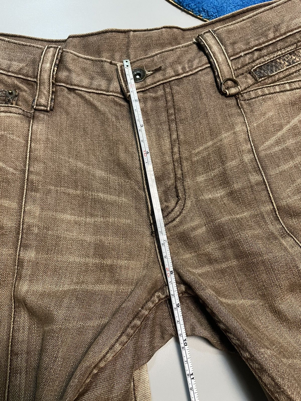 If Six Was Nine Snake Skin Semantic Design Denim Size US 32 / EU 48 - 19 Thumbnail