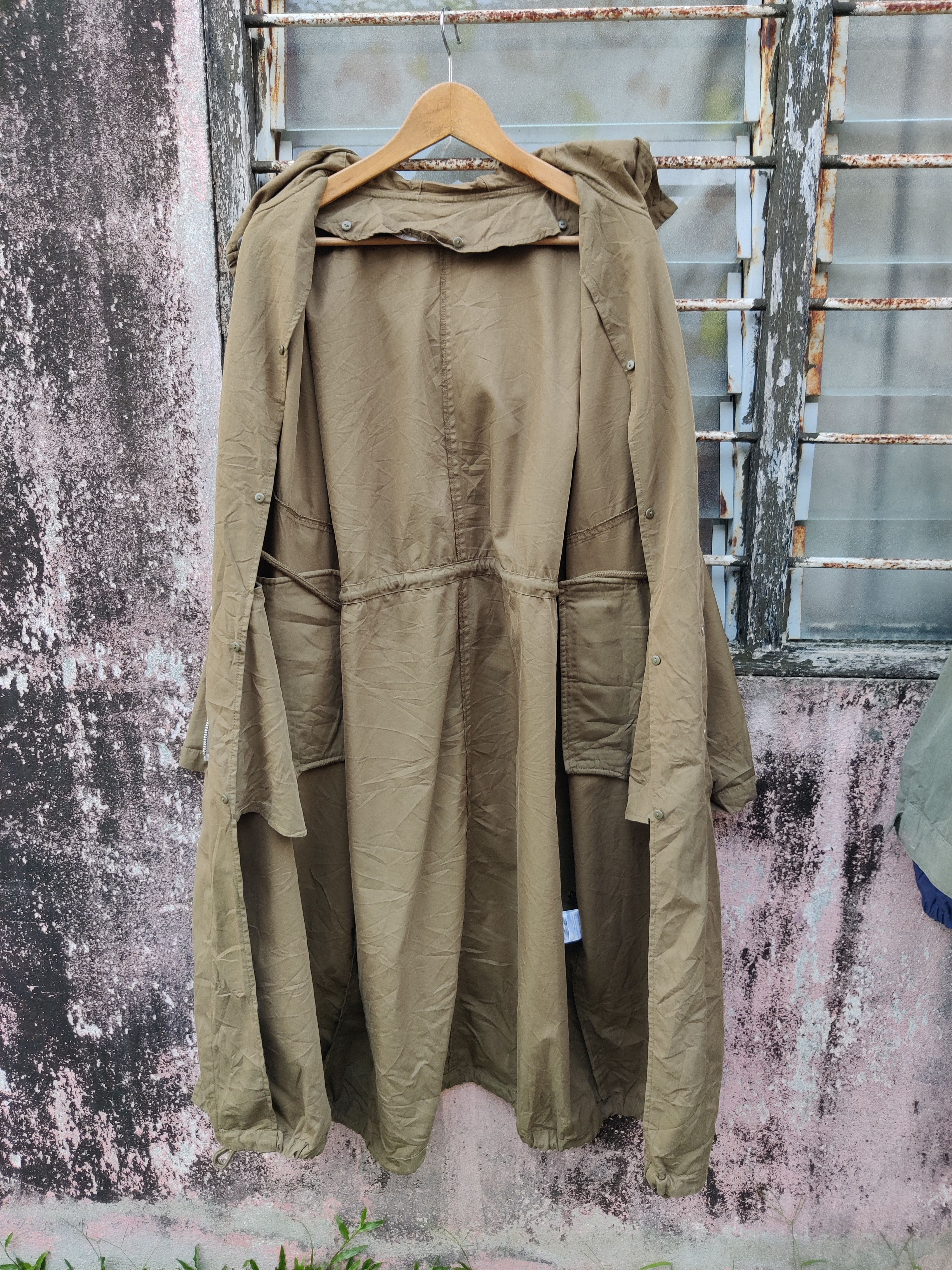 Ciaopanic Vintage KBF Military Green Hooded Long Parka Jacket Size US XL / EU 56 / 4 - 10 Thumbnail
