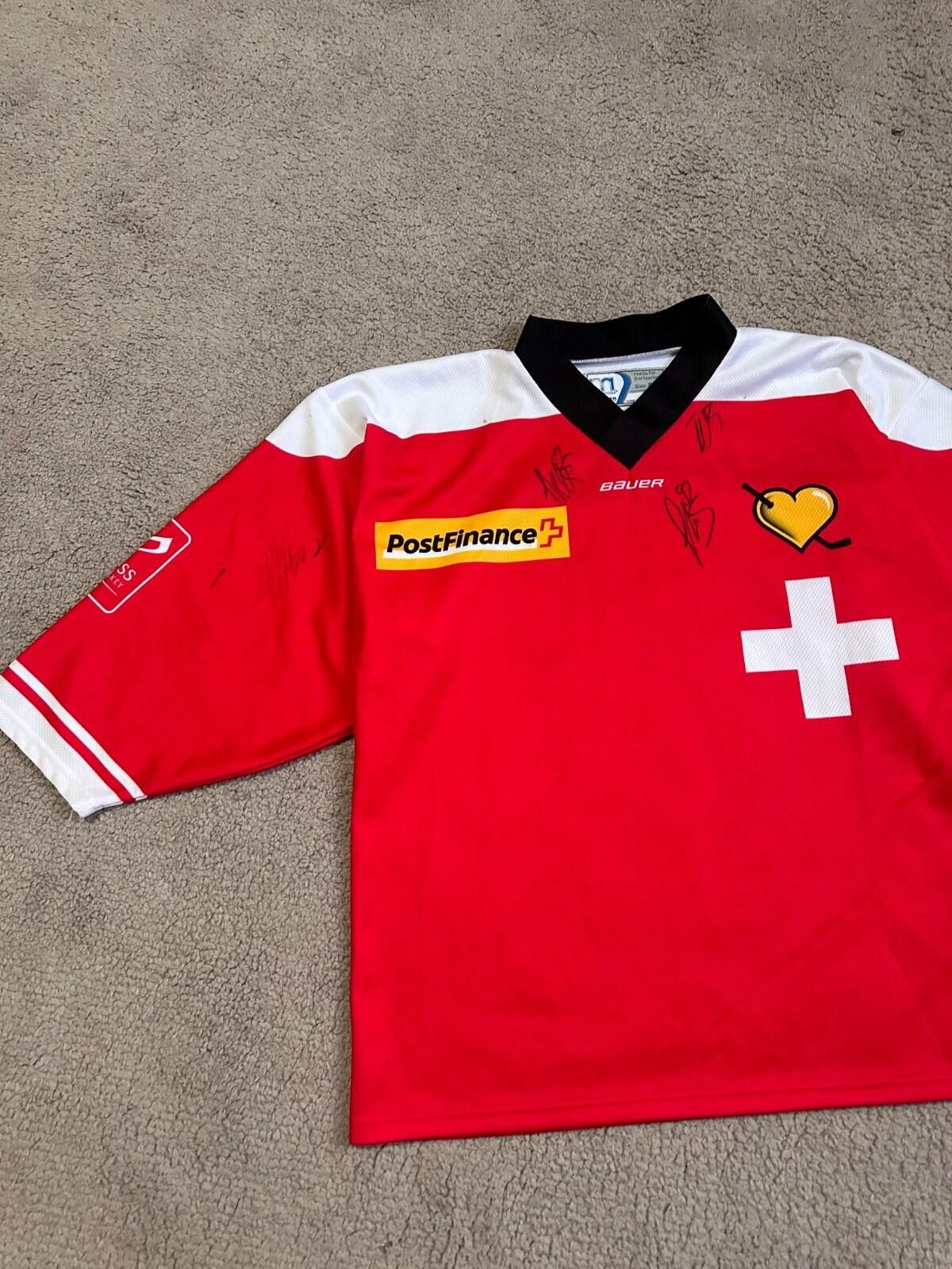 Other SWITZERLAND NATIONAL TEAM ICE HOCKEY SHIRT JERSEY Bauer Size US S / EU 44-46 / 1 - 4 Thumbnail