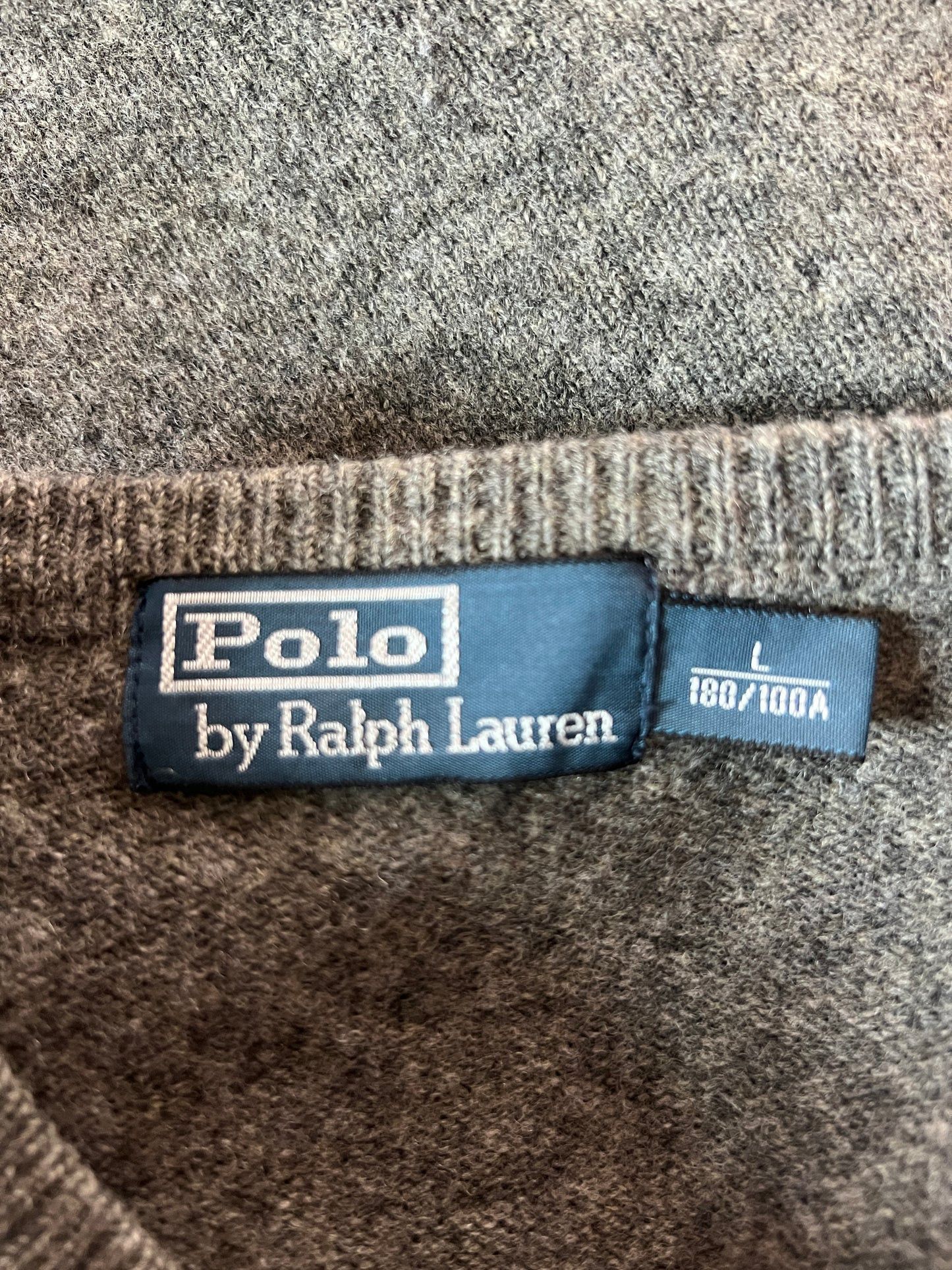 Polo Ralph Lauren 90s Polo by Ralph Lauren Vintage Mens Lambs Wool Sweater - L Size US L / EU 52-54 / 3 - 4 Thumbnail