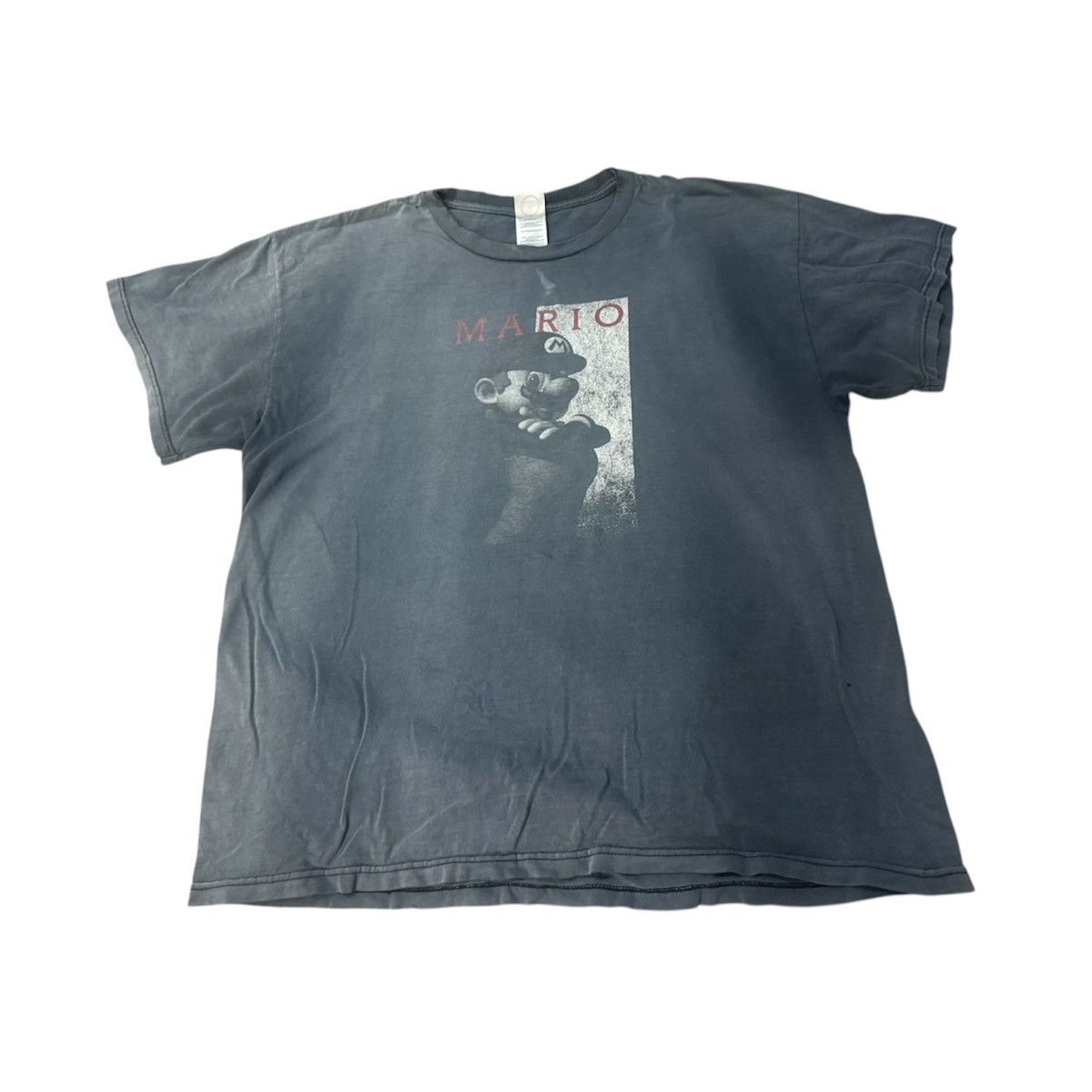 Vintage Thrashed Vintage 2000s Super Mario Scarface T-Shirt Size US L / EU 52-54 / 3 - 1 Thumbnail