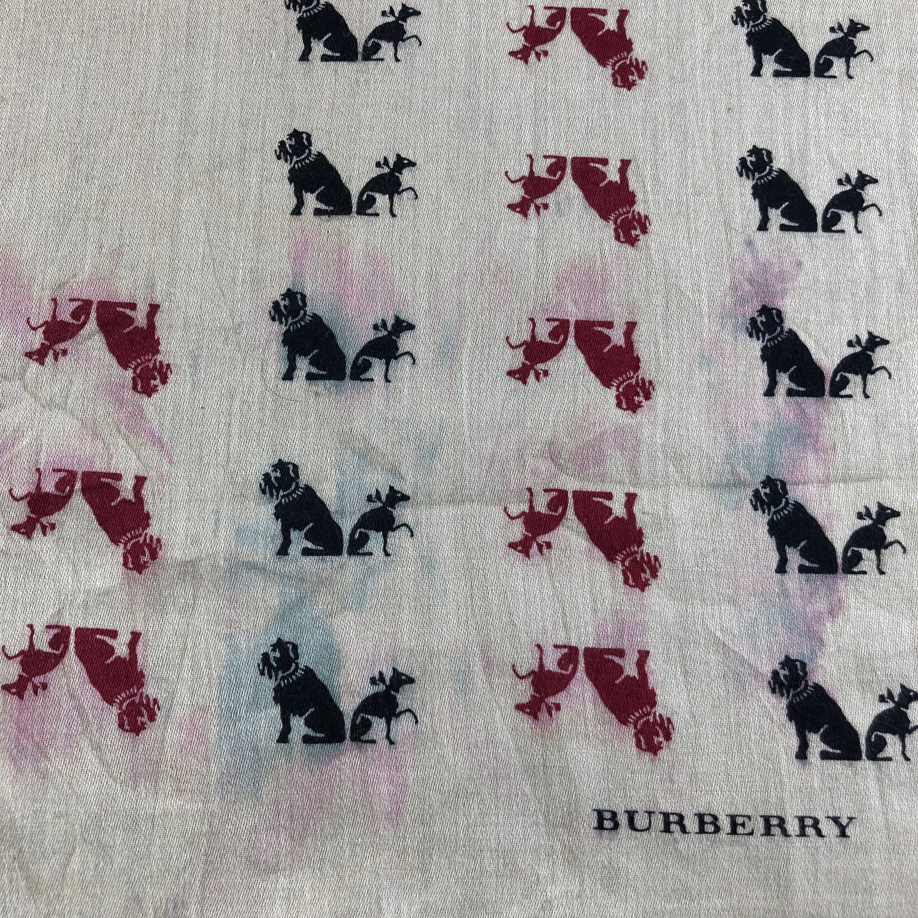 Burberry Burberry Handkerchief Bandana Neckerchief H2317 Size ONE SIZE - 6 Thumbnail