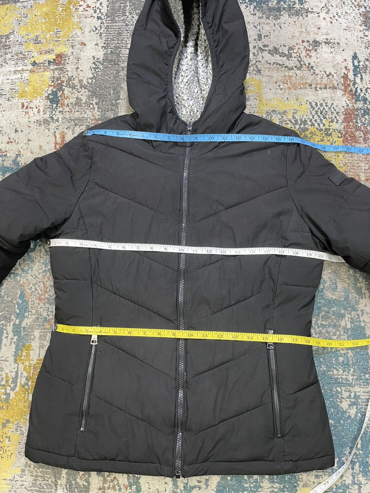 Andrew Marc Andrew Marc Reversible Hooded Puffer Jacket Size M / US 6-8 / IT 42-44 - 18 Thumbnail