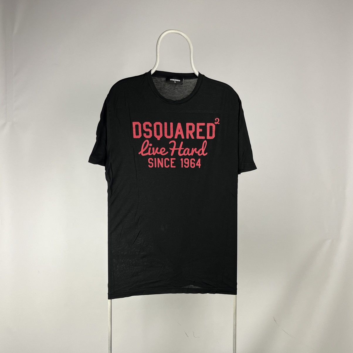 Dsquared2 Dsquared2 Live Hard Tshirt size XL Size US XL / EU 56 / 4 - 1 Thumbnail