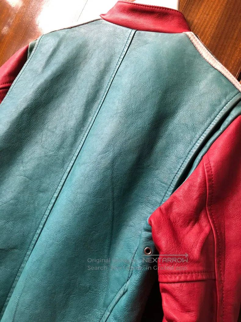 Schott Schott Retro old washing heavy work click red and green co Size US M / EU 48-50 / 2 - 7 Thumbnail