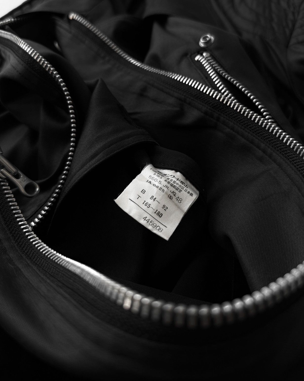 Jean Paul Gaultier JEAN PAUL GAULTIER BIKER ZIP-UP JACKET Size US L / EU 52-54 / 3 - 5 Thumbnail