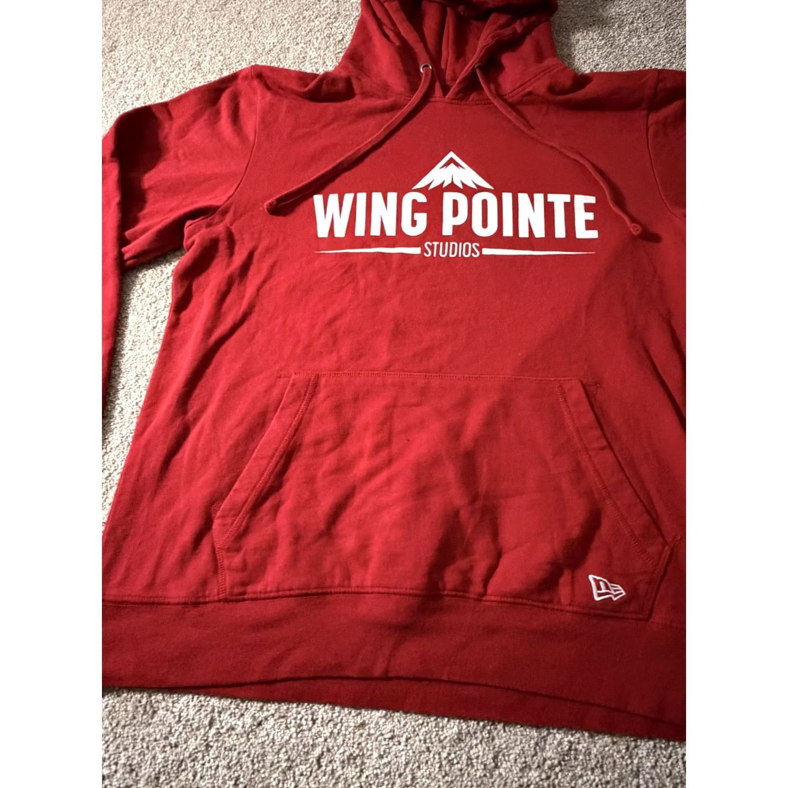 New Era New Era Hoodie Mens L Red Wing Pointe Studios Graphic Fleece Sweatshirt Size US L / EU 52-54 / 3 - 3 Thumbnail