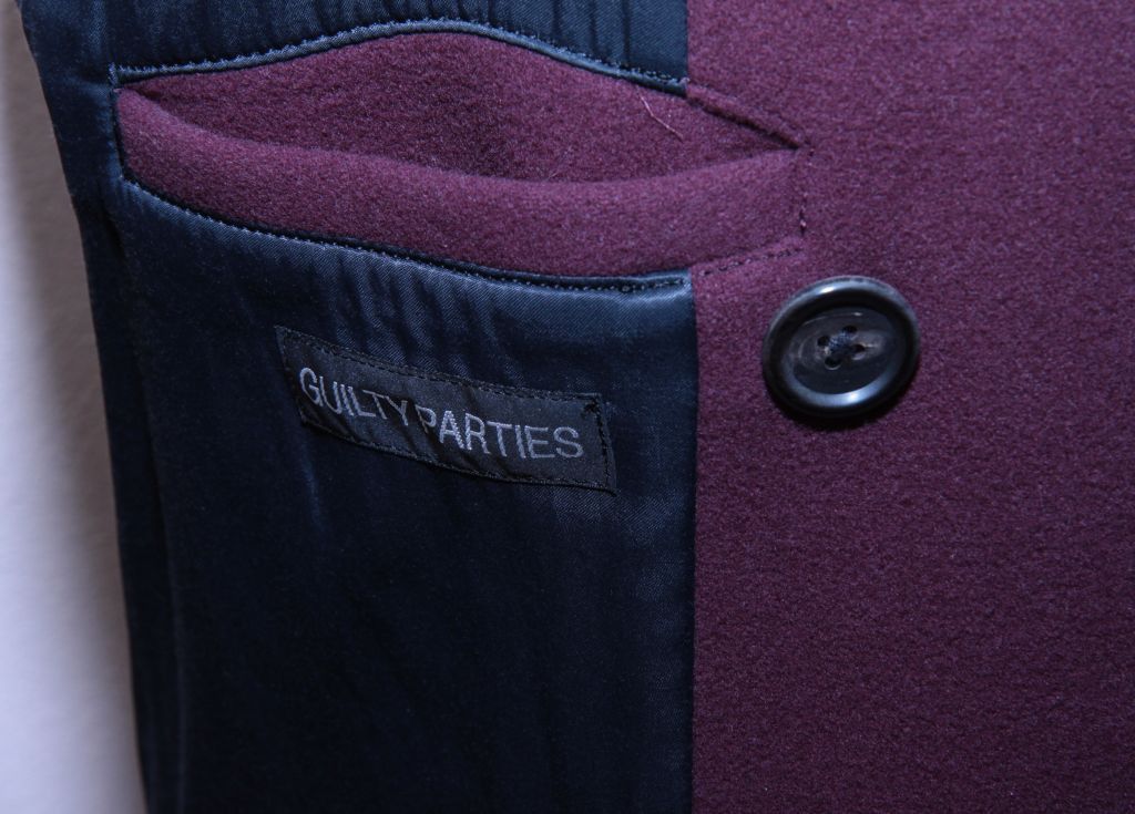 Wacko Maria Double Breasted Polo Coat Purple Wool Size US S / EU 44-46 / 1 - 5 Thumbnail