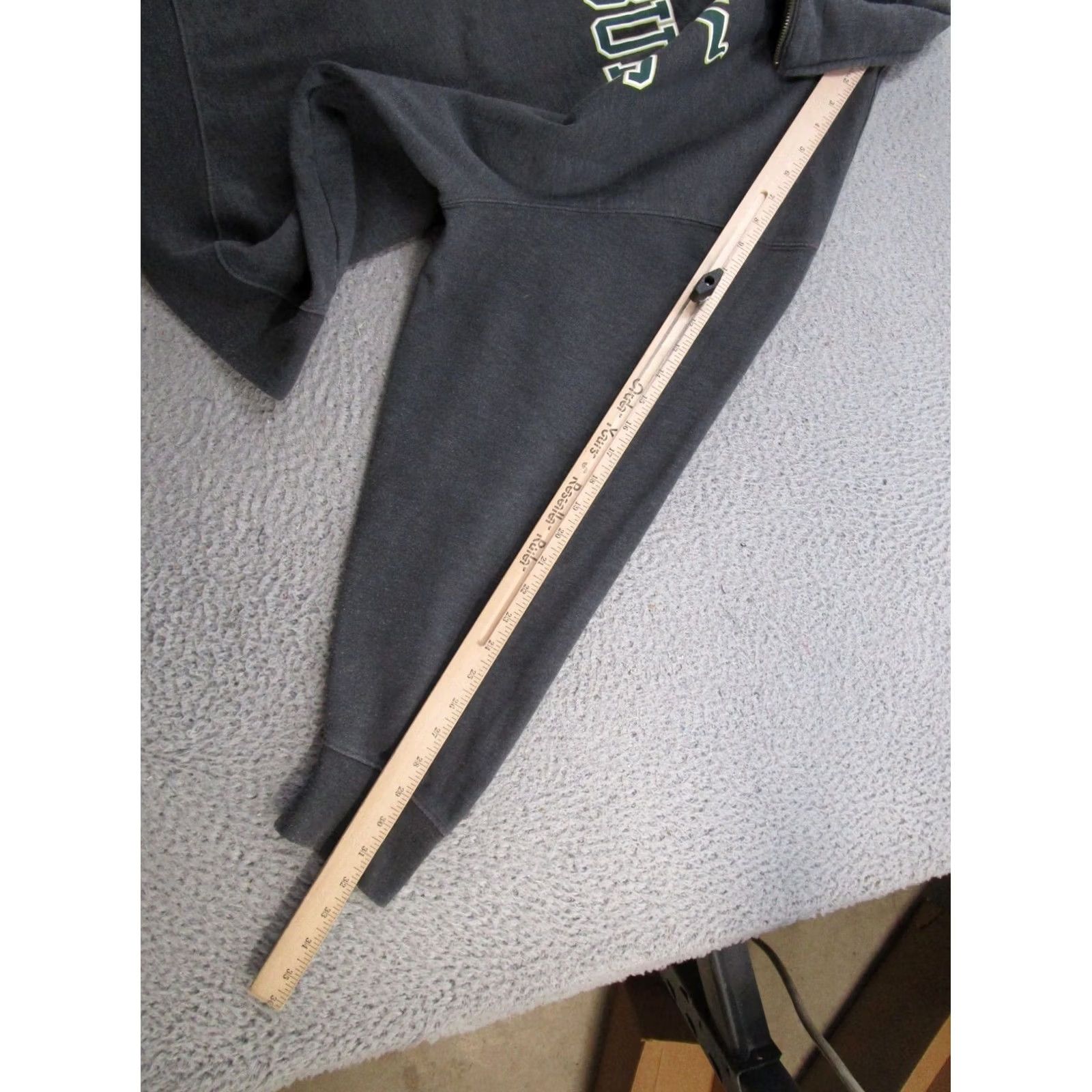 Jansport USF Bulls University Sweatshirt Pullover 1/4 Zip Hooded Gray 2XL Mens Sports University 90s theme Size US XXL / EU 58 / 5 - 7 Thumbnail