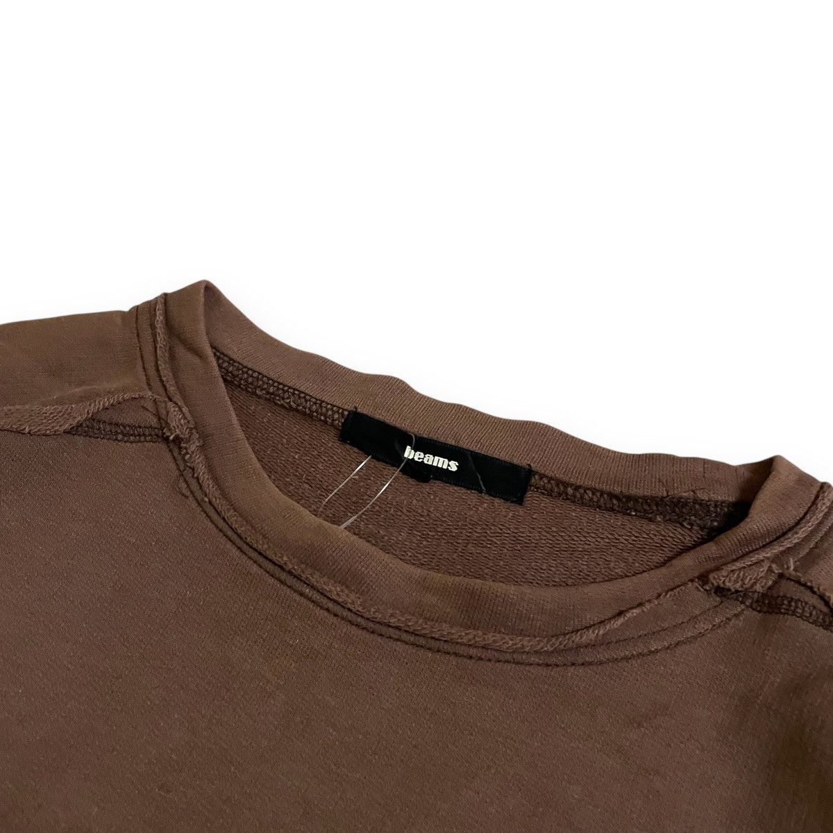 If Six Was Nine Vintage Disstres Reversed Plain Sweatshirt Beams Jp Size US L / EU 52-54 / 3 - 5 Thumbnail